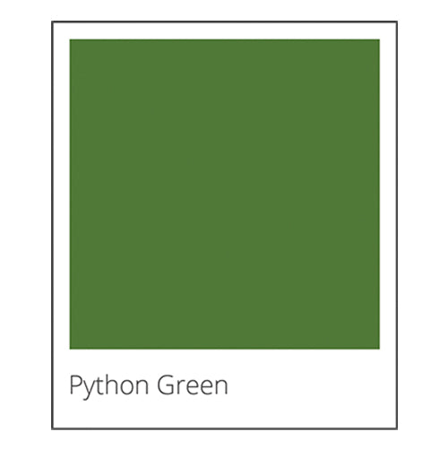 python green color swatch box Dutton Brown