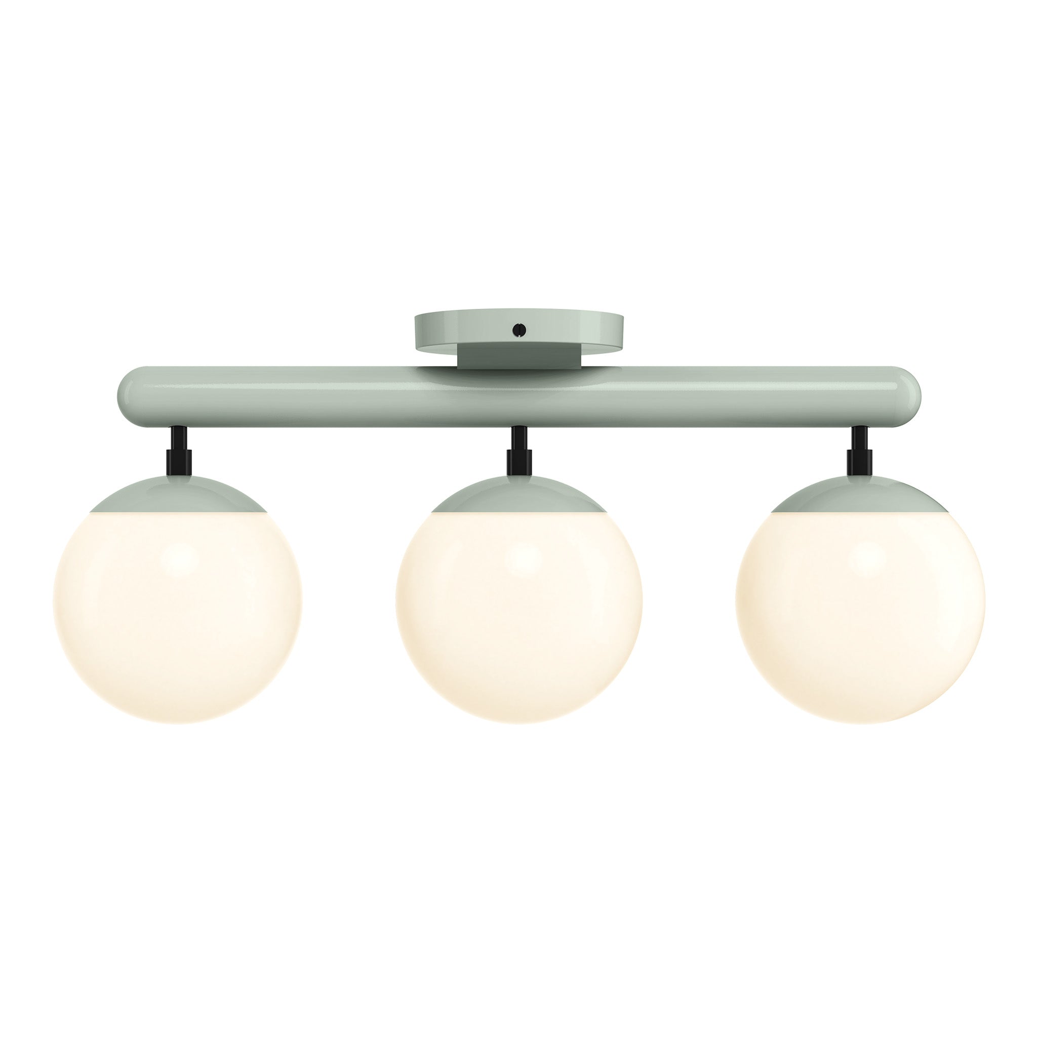 black spa color icon 3 flush mount dutton brown lighting