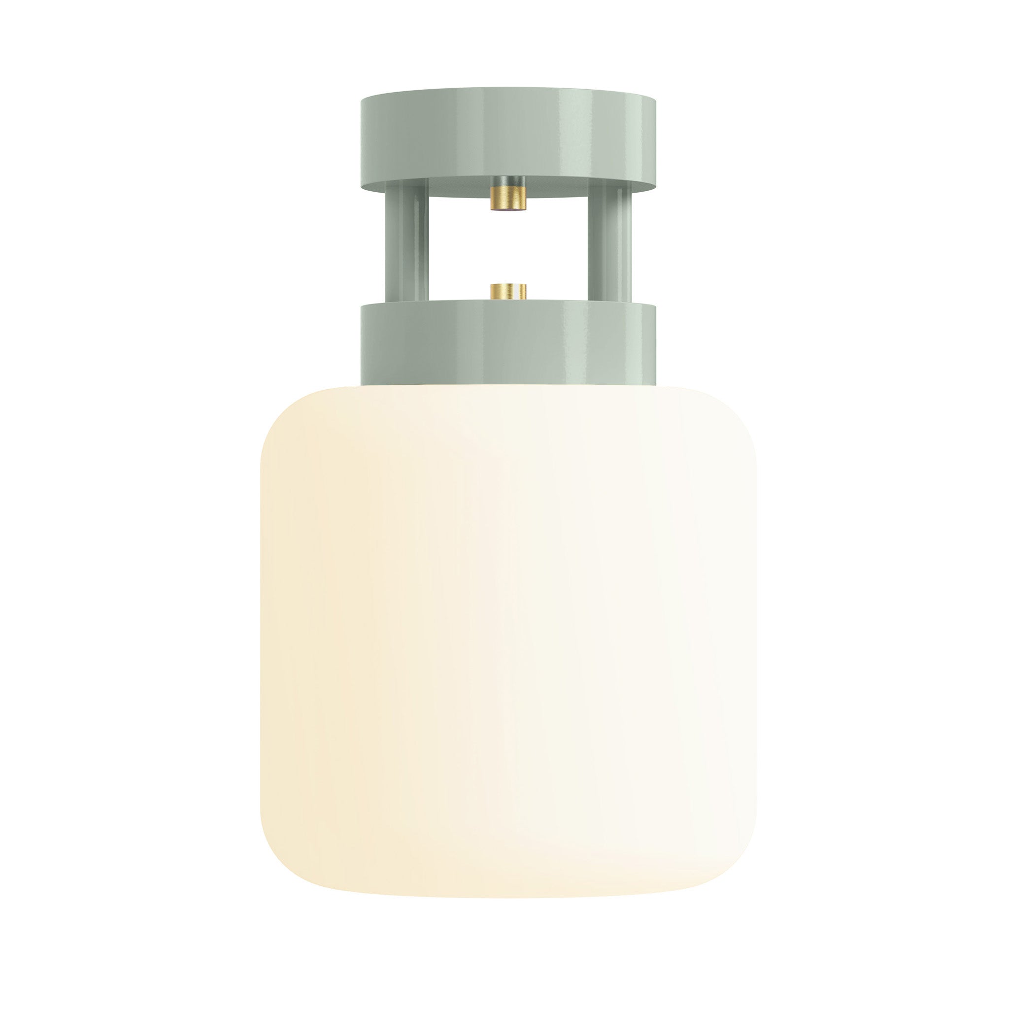 brass spa maxo color flush mount 8" dutton brown lighting