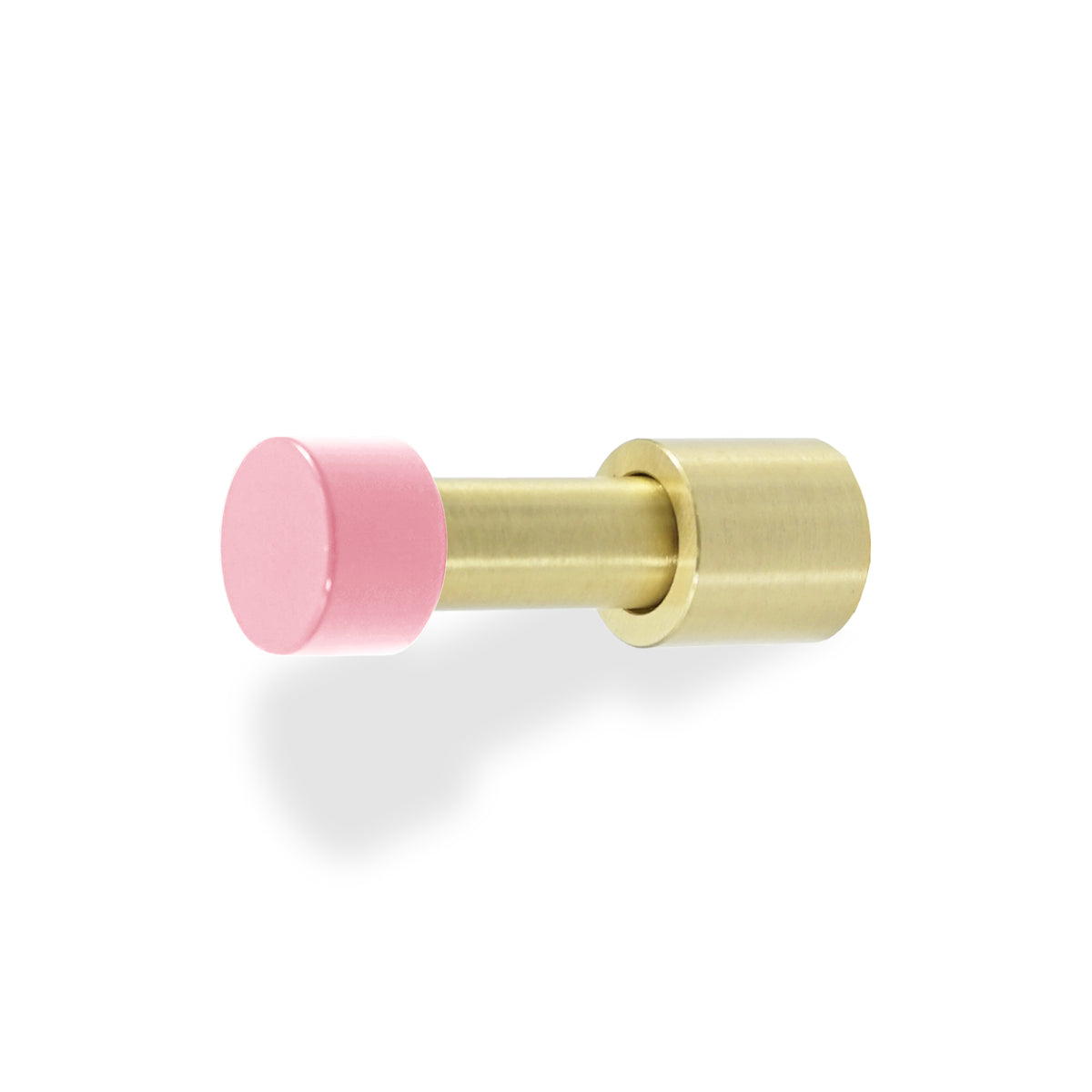 Color Stud Hook - Pinkaboo - Brass