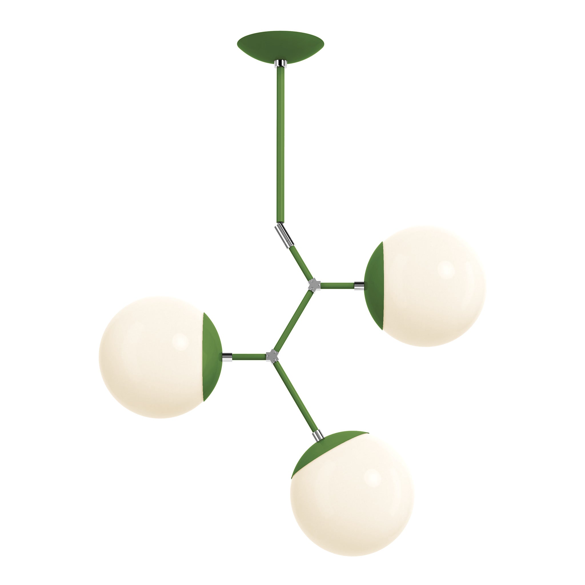 nickel python green color astar 3 chandelier dutton brown lighting