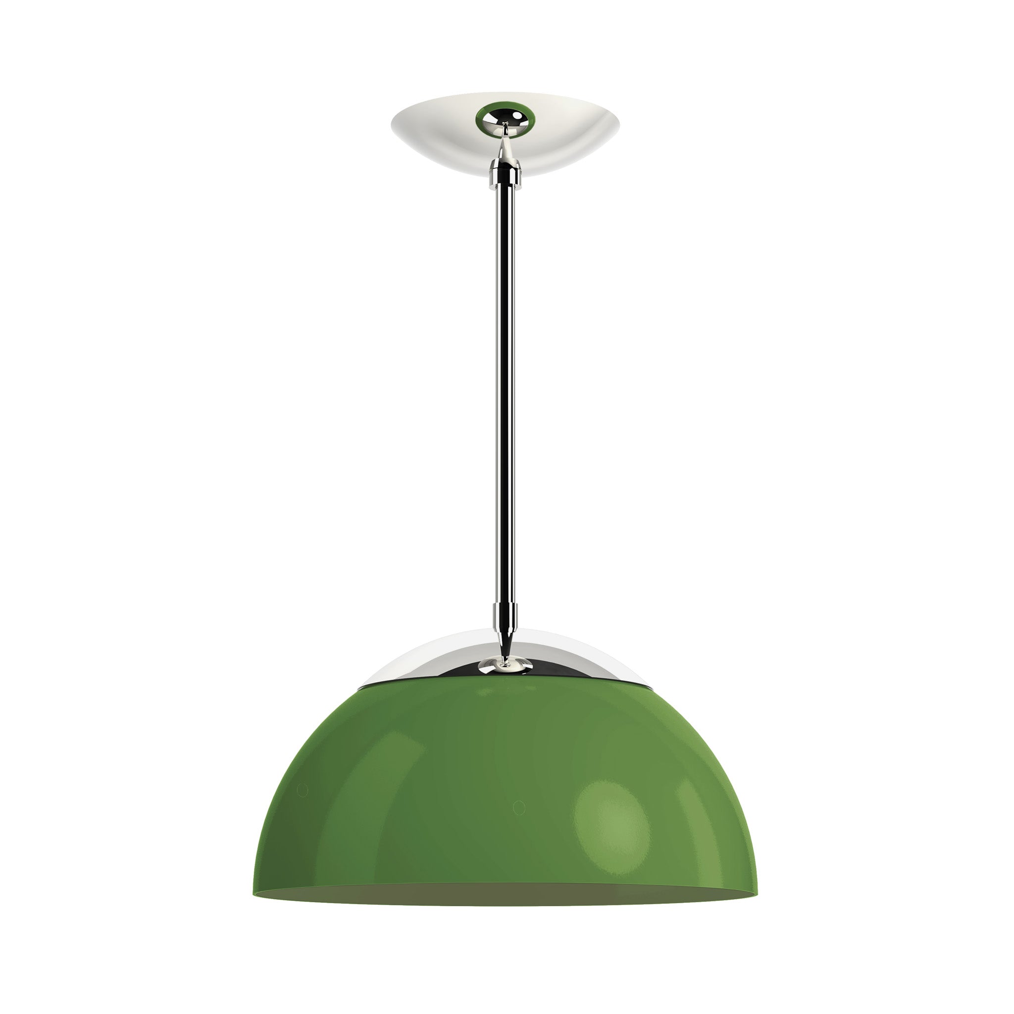 nickel python green  color cadbury pendant 12" dutton brown lighting