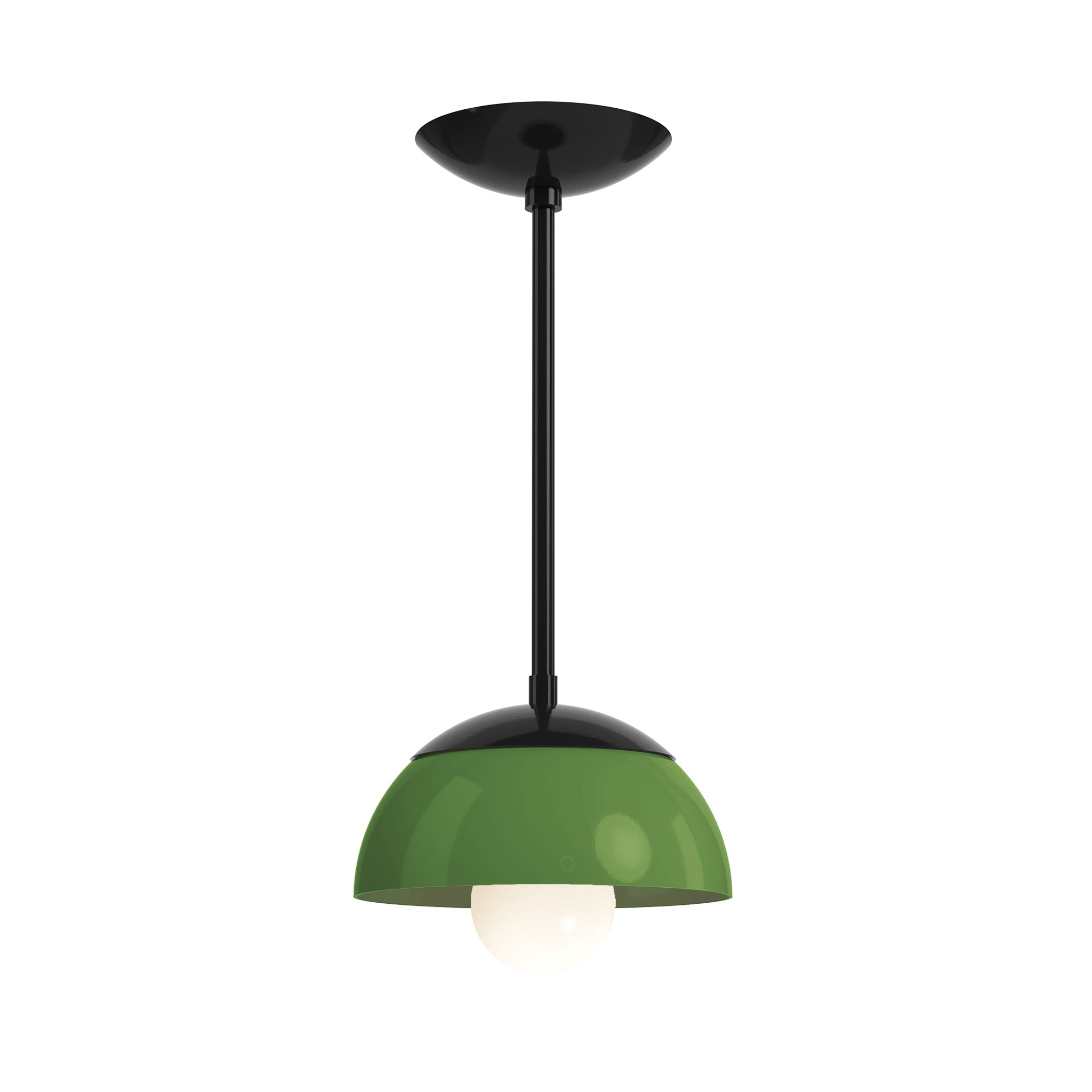 black python green color cadbury pendant 8" dutton brown lighting