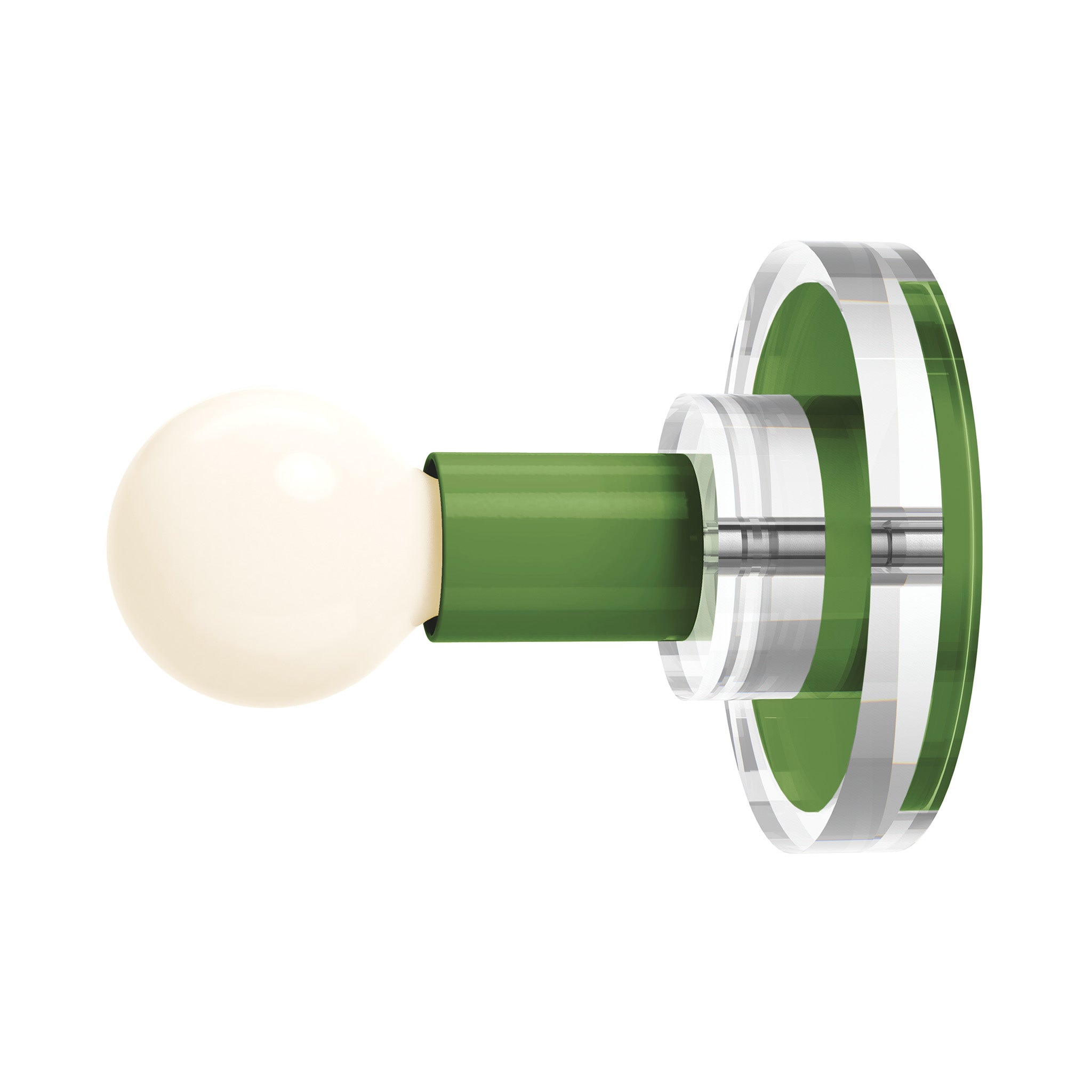 Python Green color Lepore sconce Dutton Brown lighting
