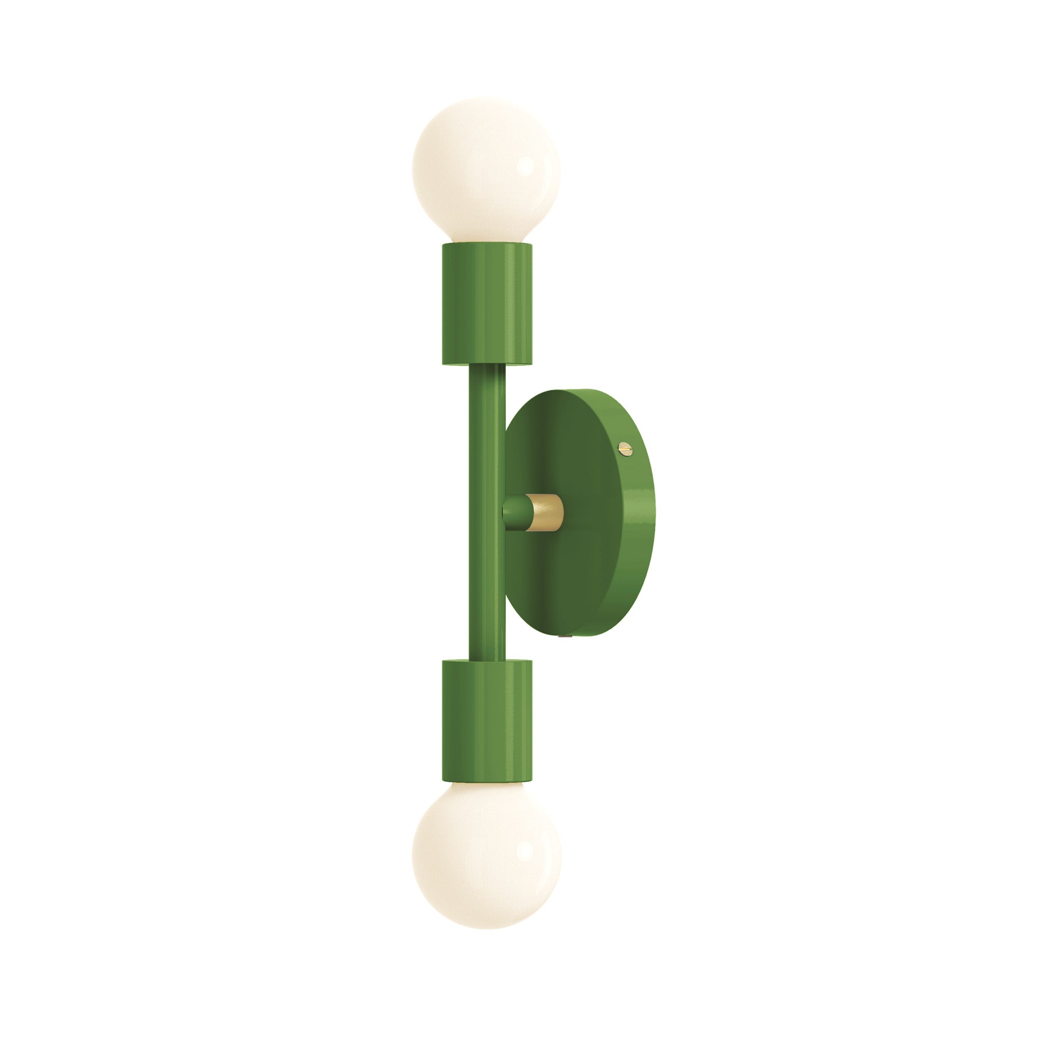 brass python green pilot sconce 11 lighting dutton brown