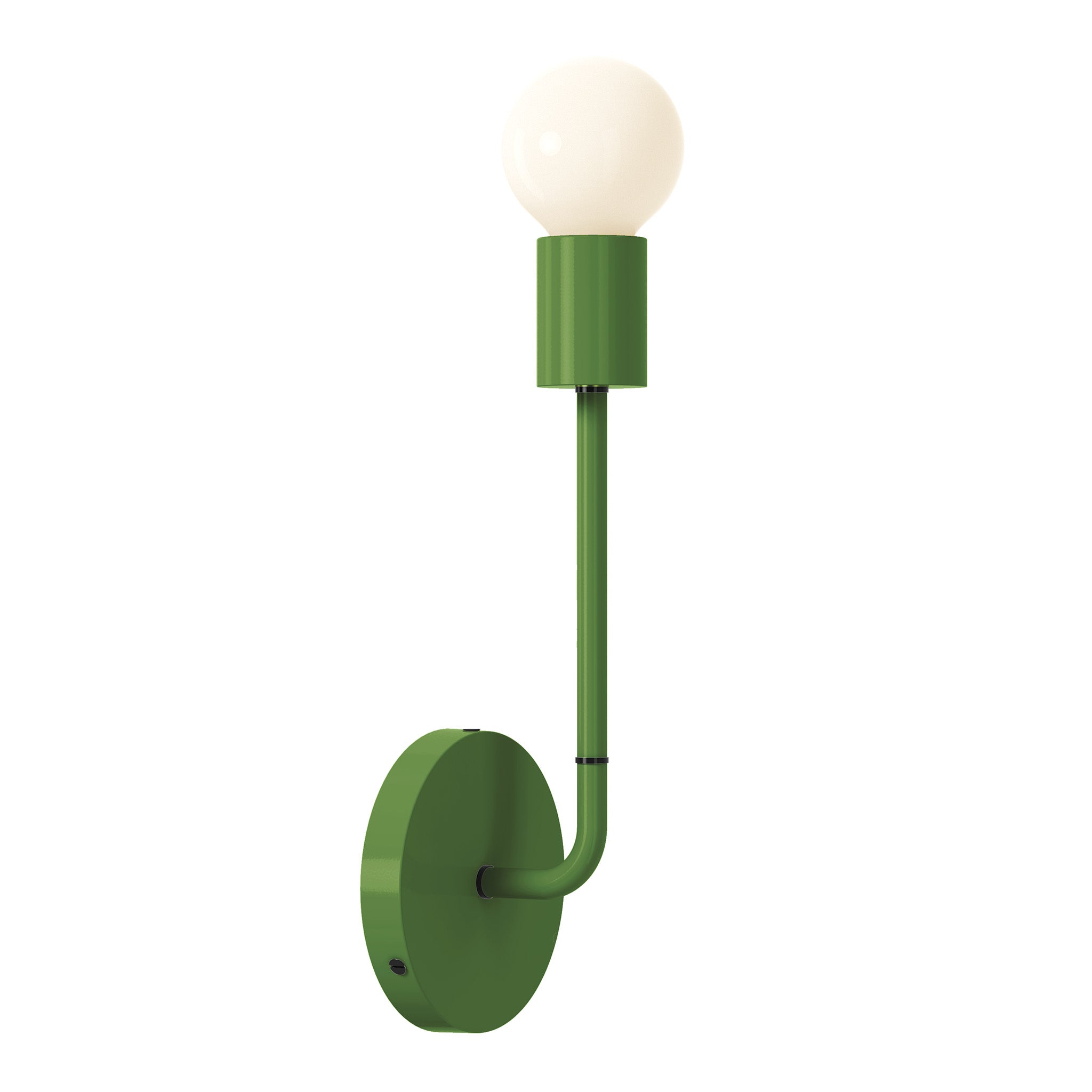 black python green color tall snug sconce dutton brown lighting