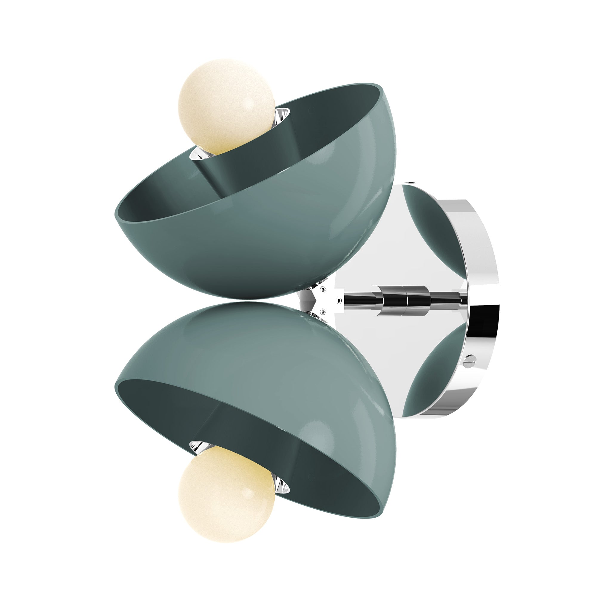 nickel lagoon color beso sconce dutton brown lighting