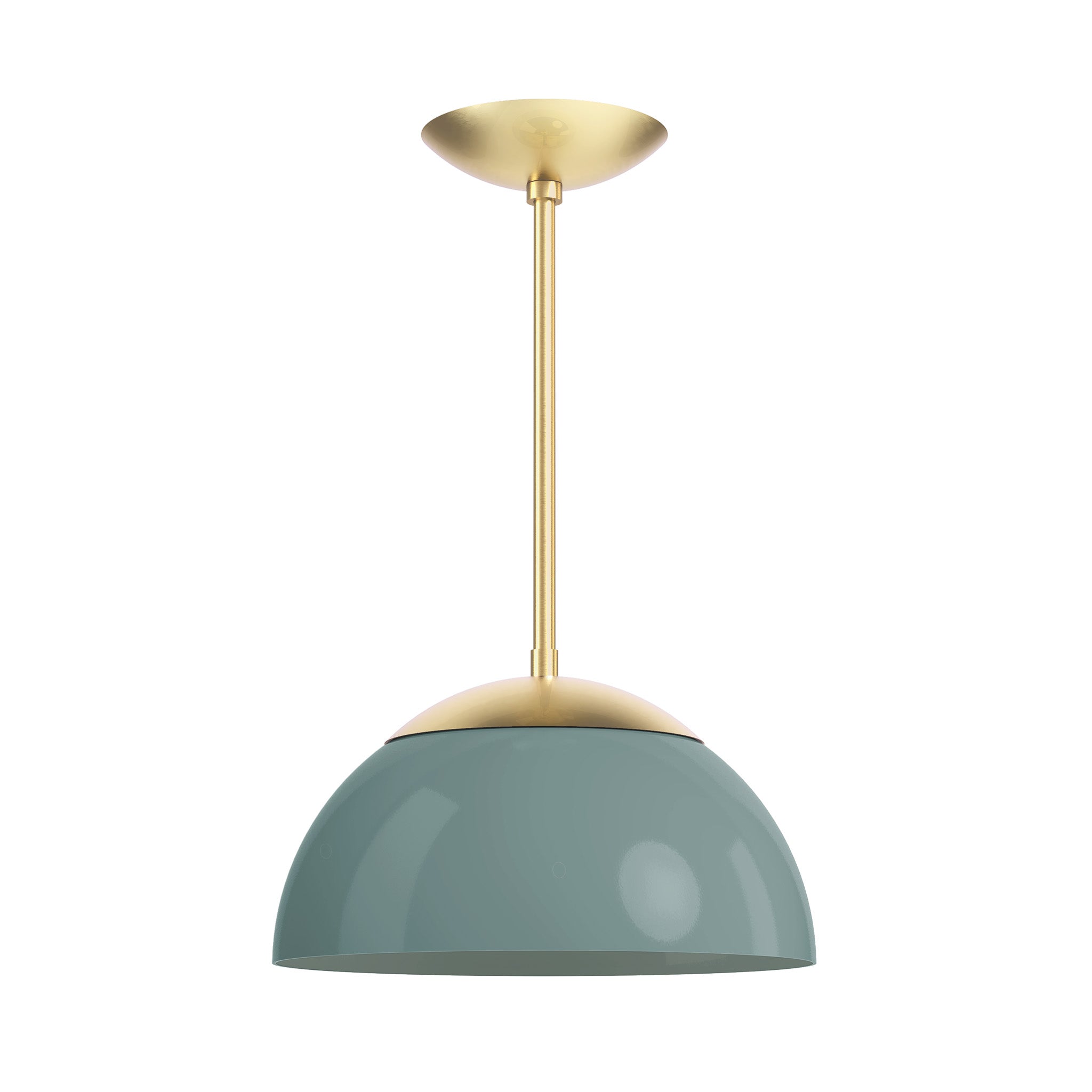brass lagoon color cadbury pendant 12" dutton brown lighting