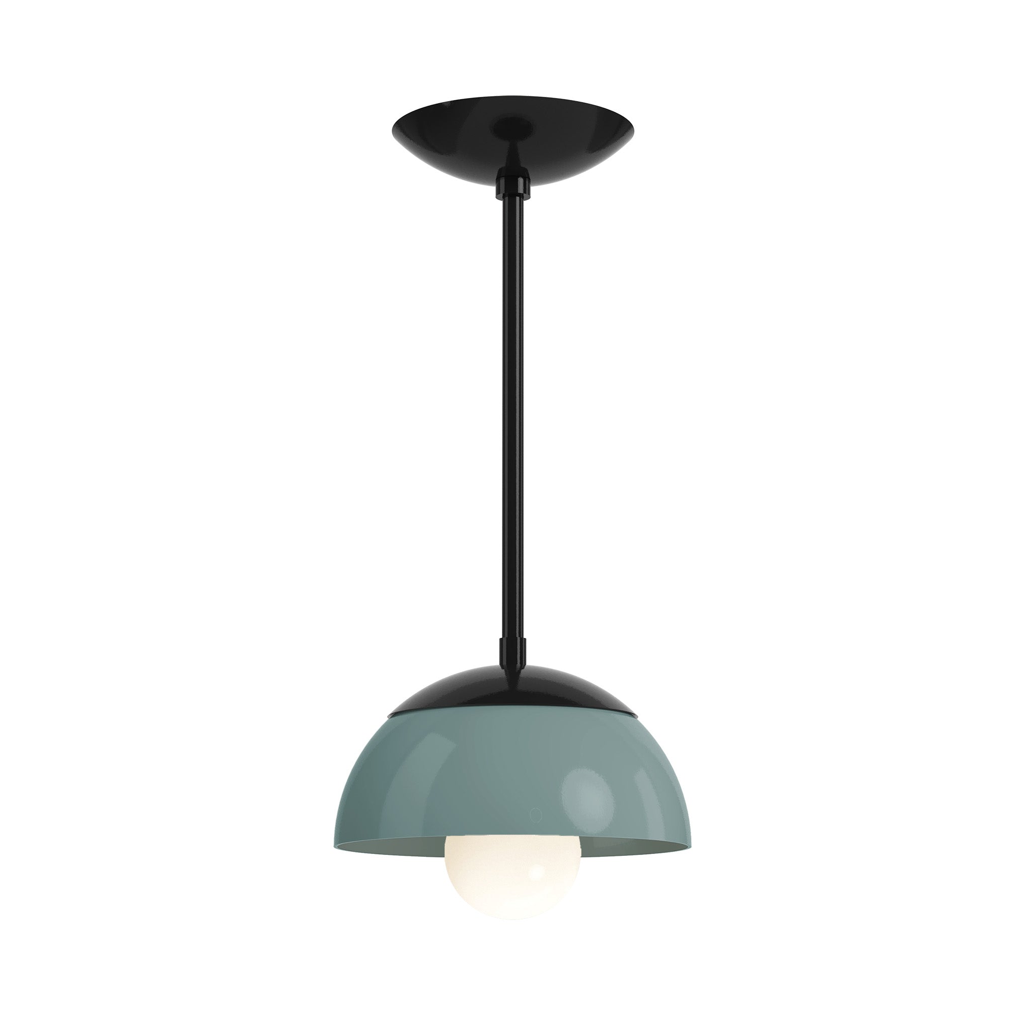 black lagoon color cadbury pendant 8" dutton brown lighting