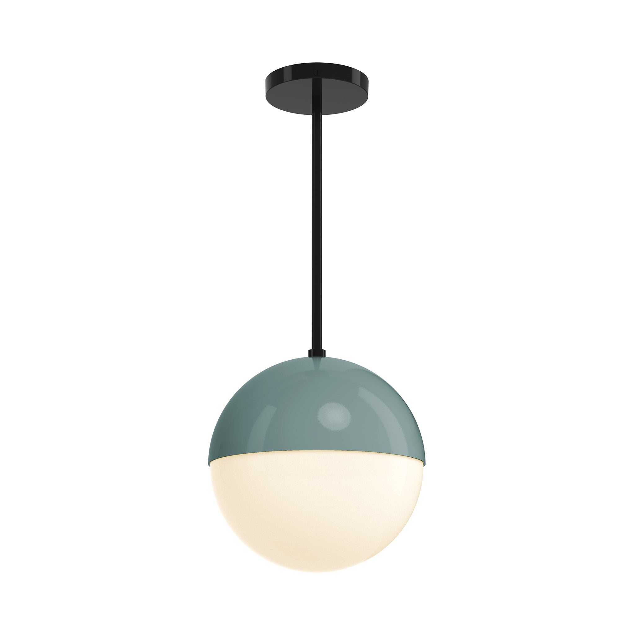 black and lagoon lure globe pendant 10 inch dutton brown lighting