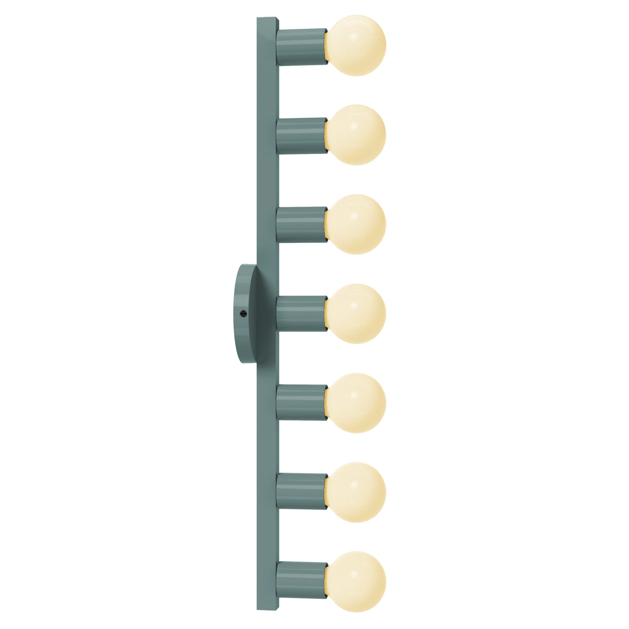 black and lagoon vogue 7 color sconce dutton brown lighting