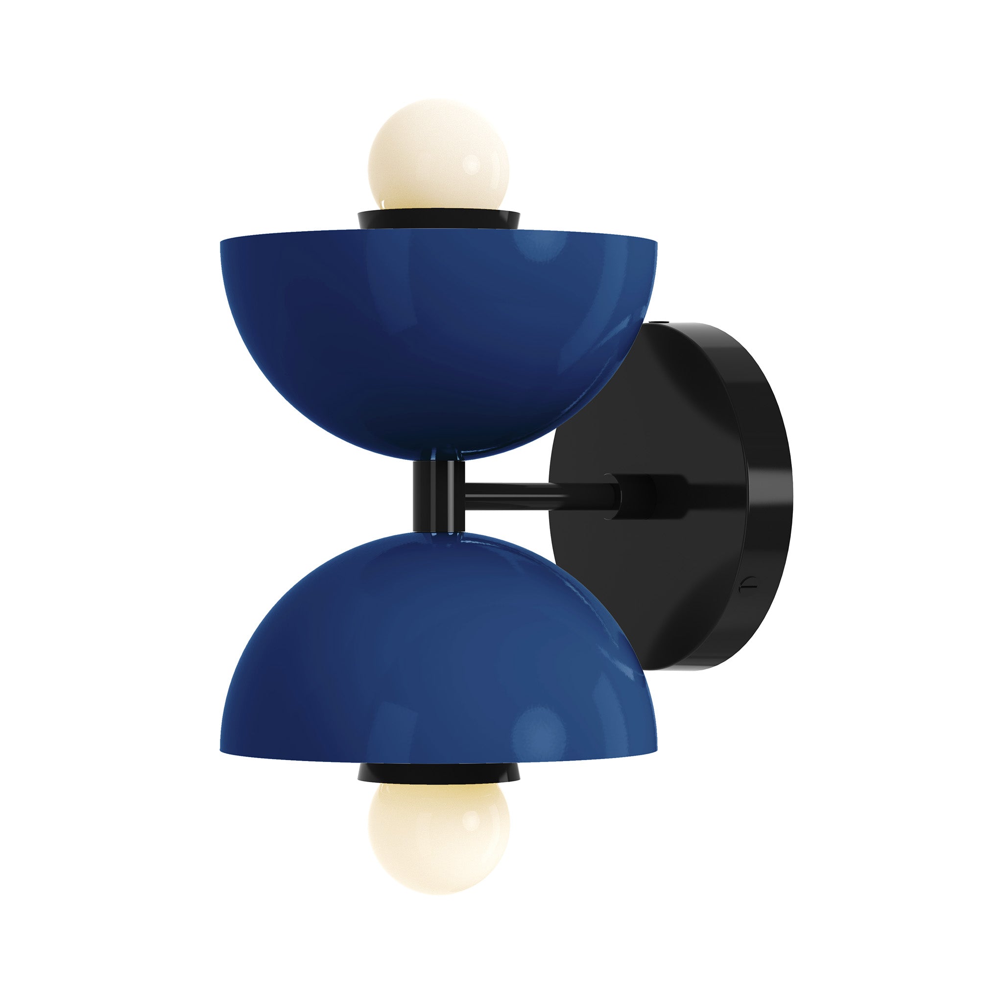 black cobalt color amigo sconce dutton brown lighting