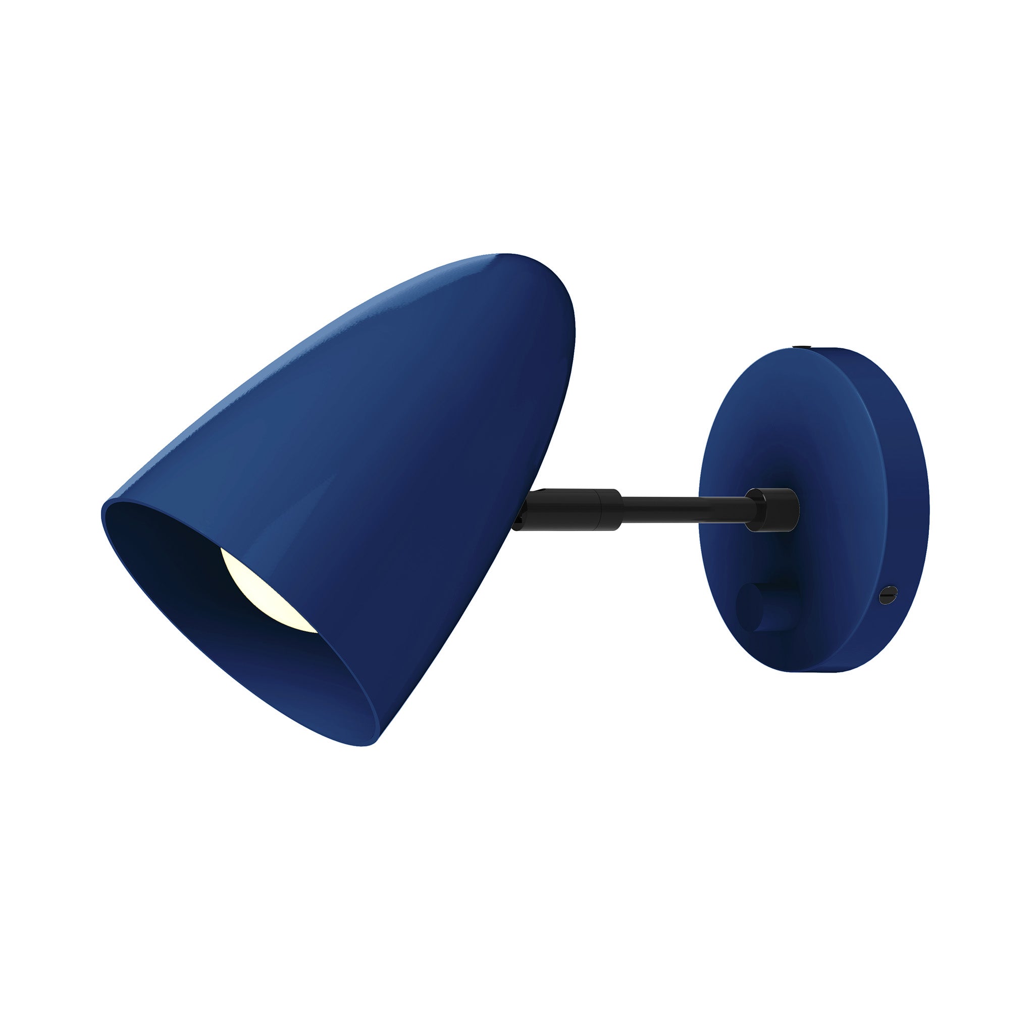 black and lagoon color Boom sconce 3" arm Dutton Brown lighting