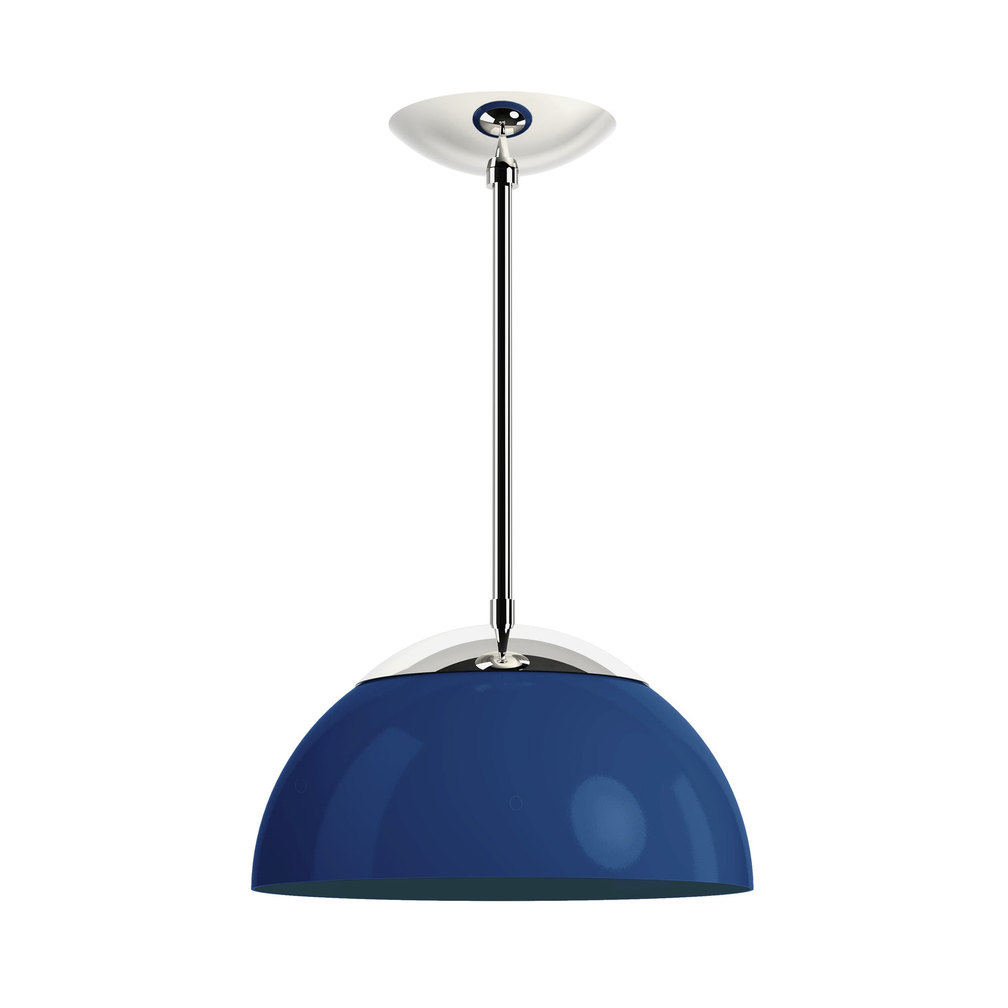 nickel cobalt color cadbury pendant 12" dutton brown lighting