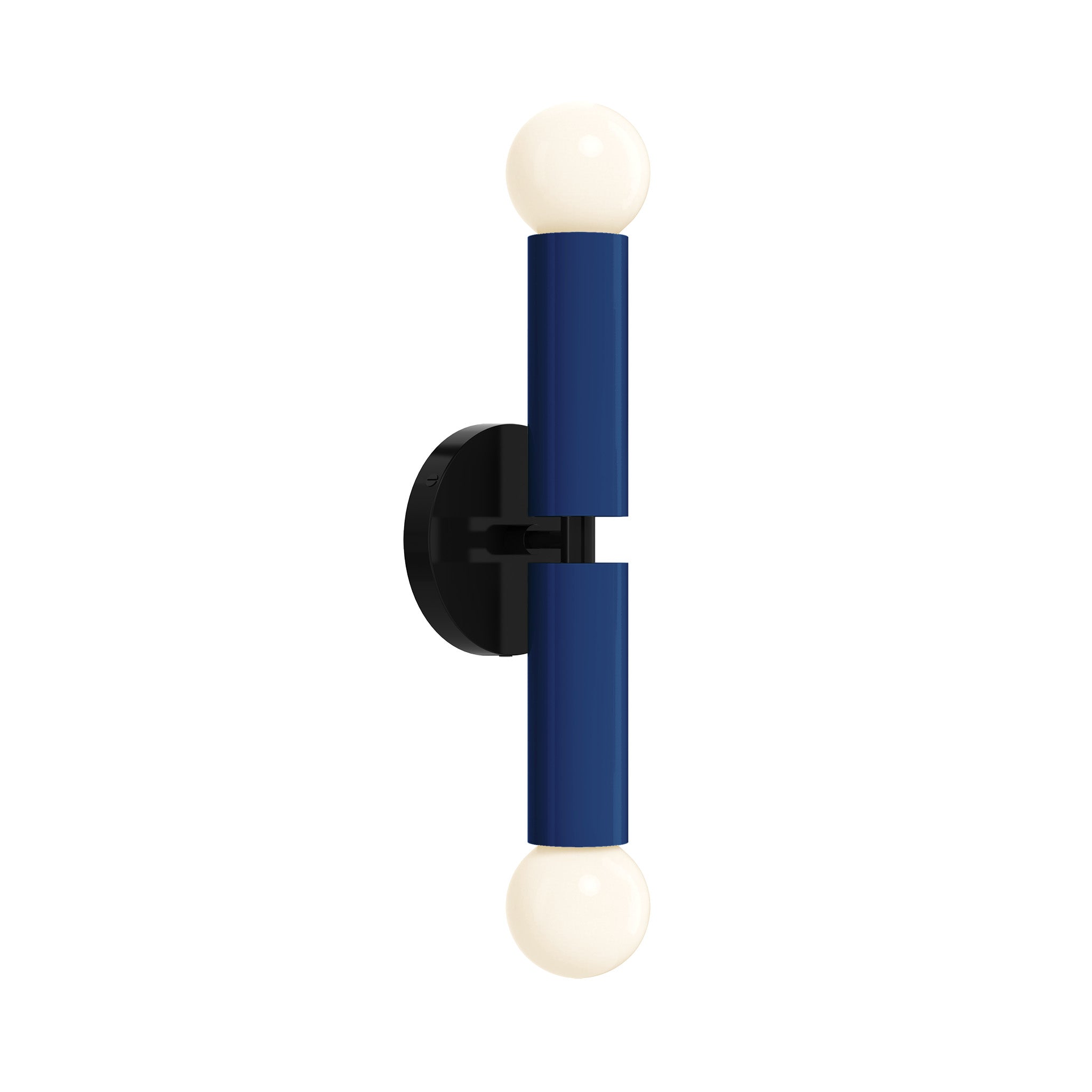 black cobalt color monarch sconce dutton brown lighting