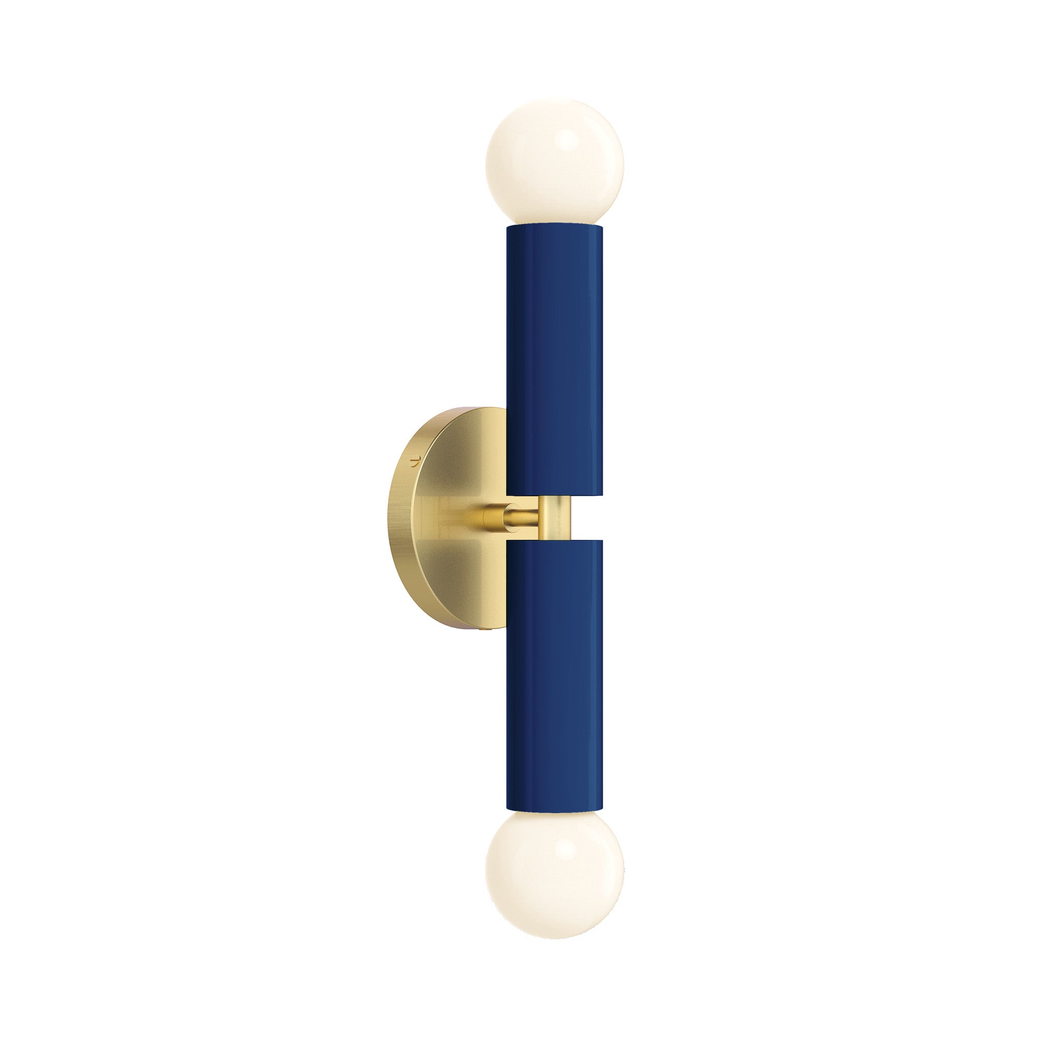 brass cobalt color monarch sconce dutton brown lighting