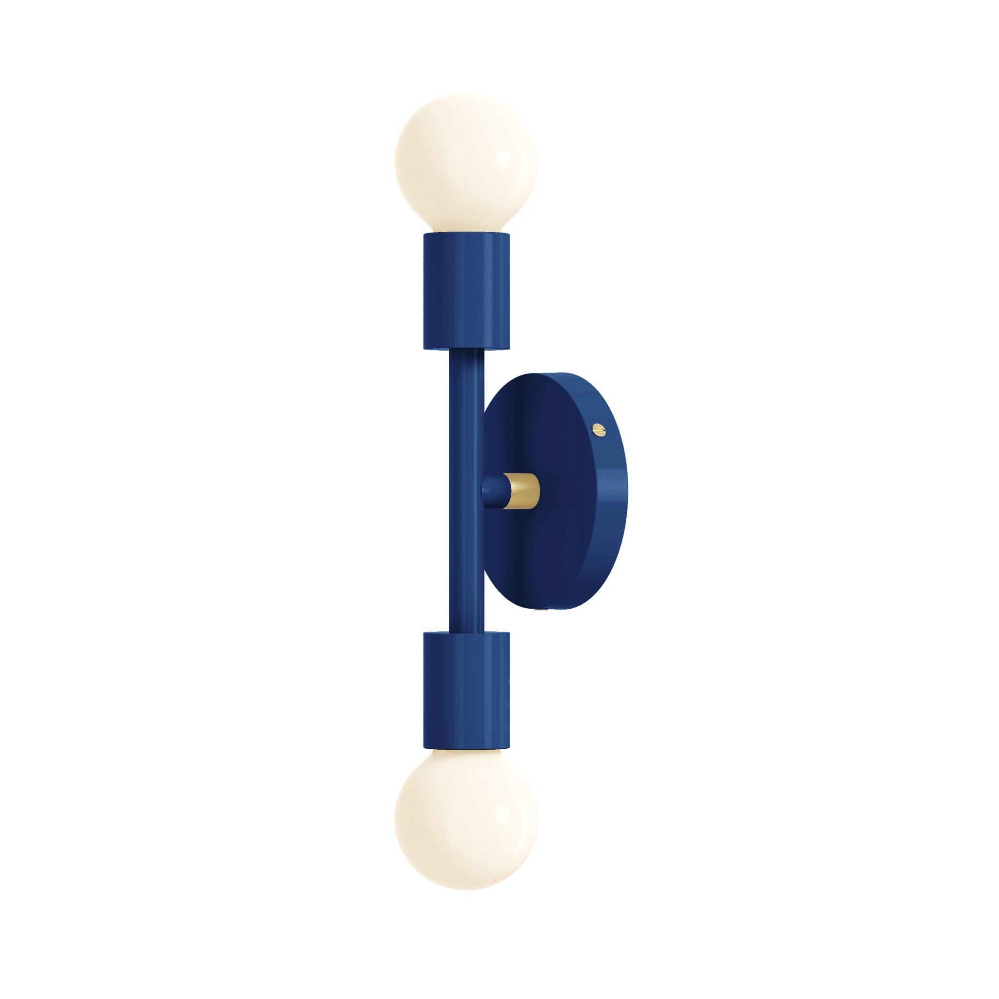 brass cobalt pilot sconce 11 lighting dutton brown