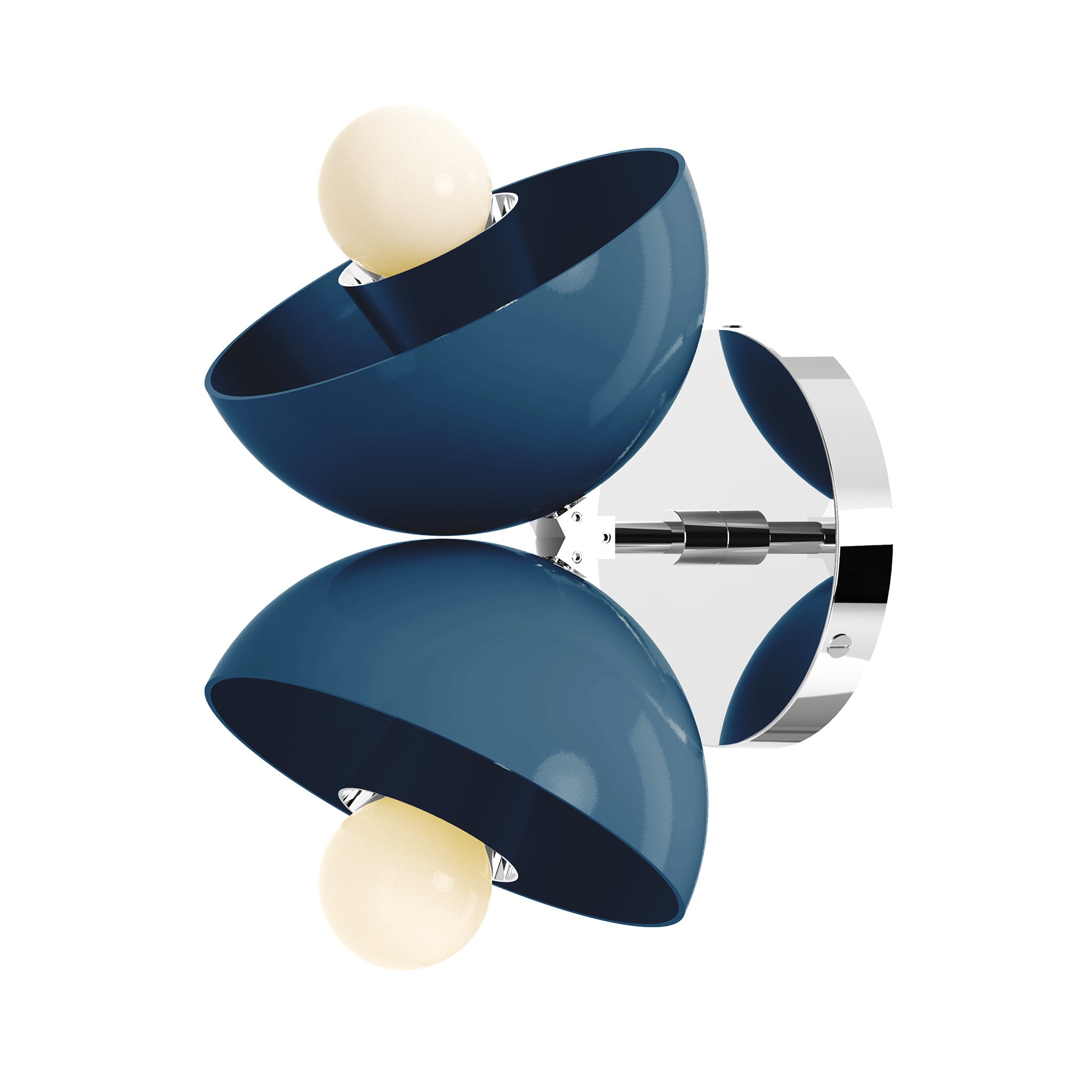 nickel slate blue color beso sconce dutton brown lighting