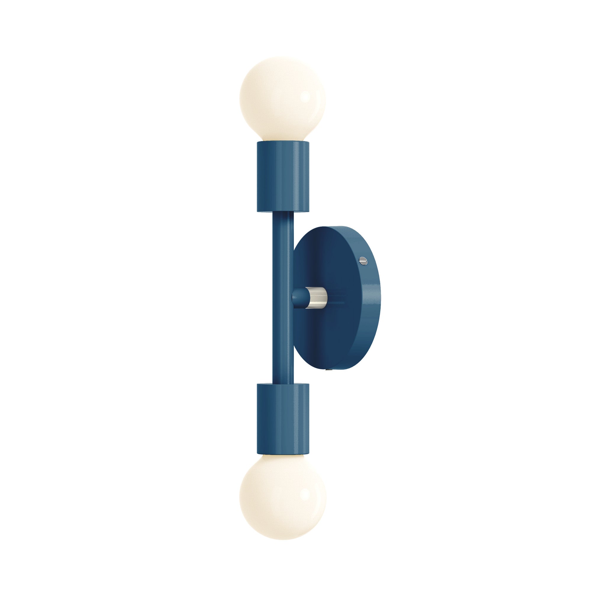 nickel slate blue pilot sconce 11 lighting dutton brown