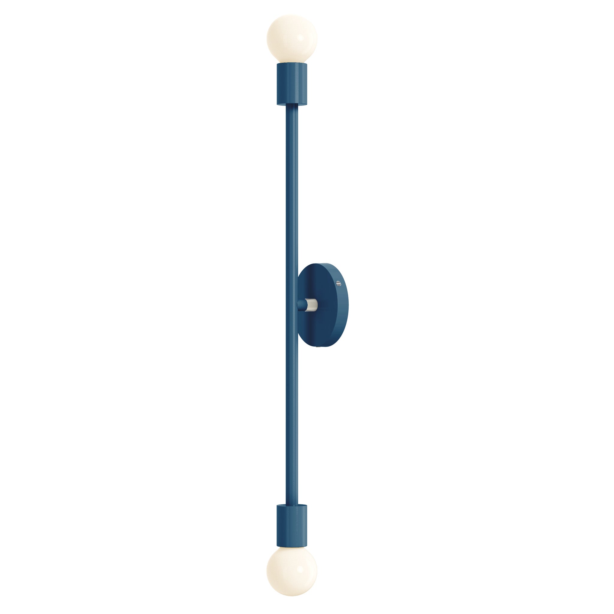 nickel slate blue pilot sconce 29 lighting dutton brown