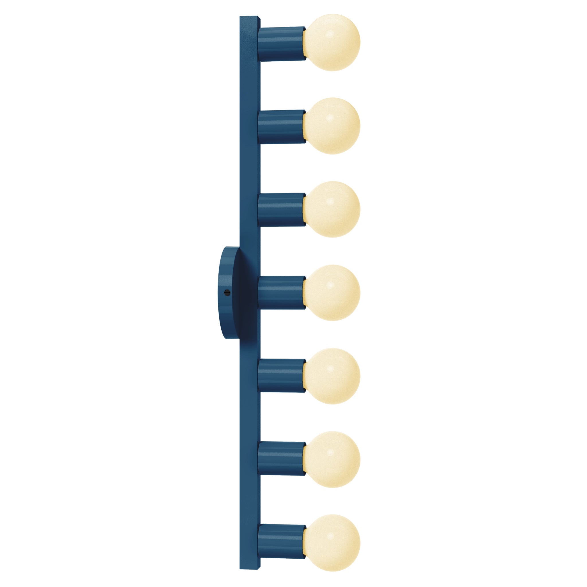 black and slate blue vogue 7 color sconce dutton brown lighting