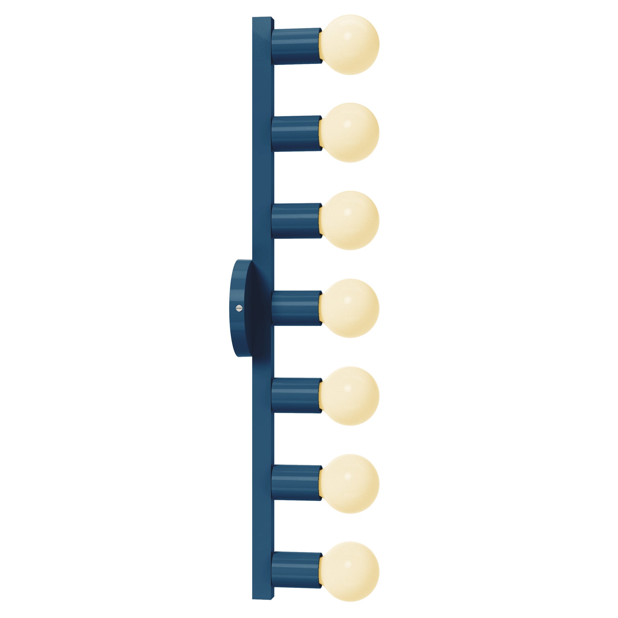 nickel and slate blue vogue 7 color sconce dutton brown lighting
