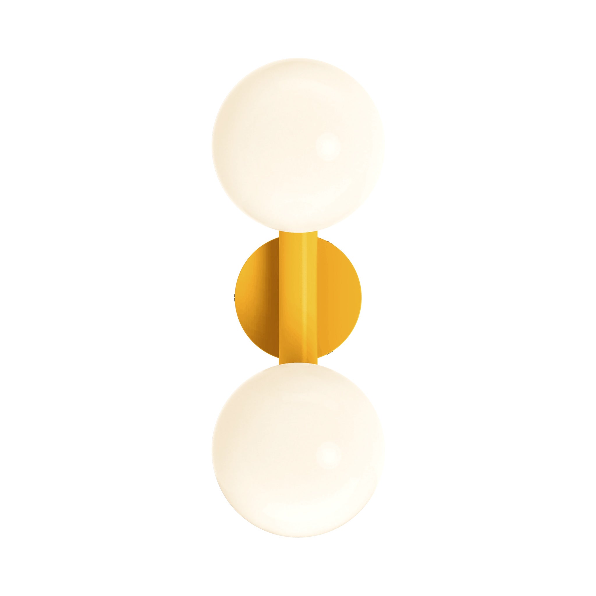 Ochre color Icon 2 sconce Dutton Brown lighting