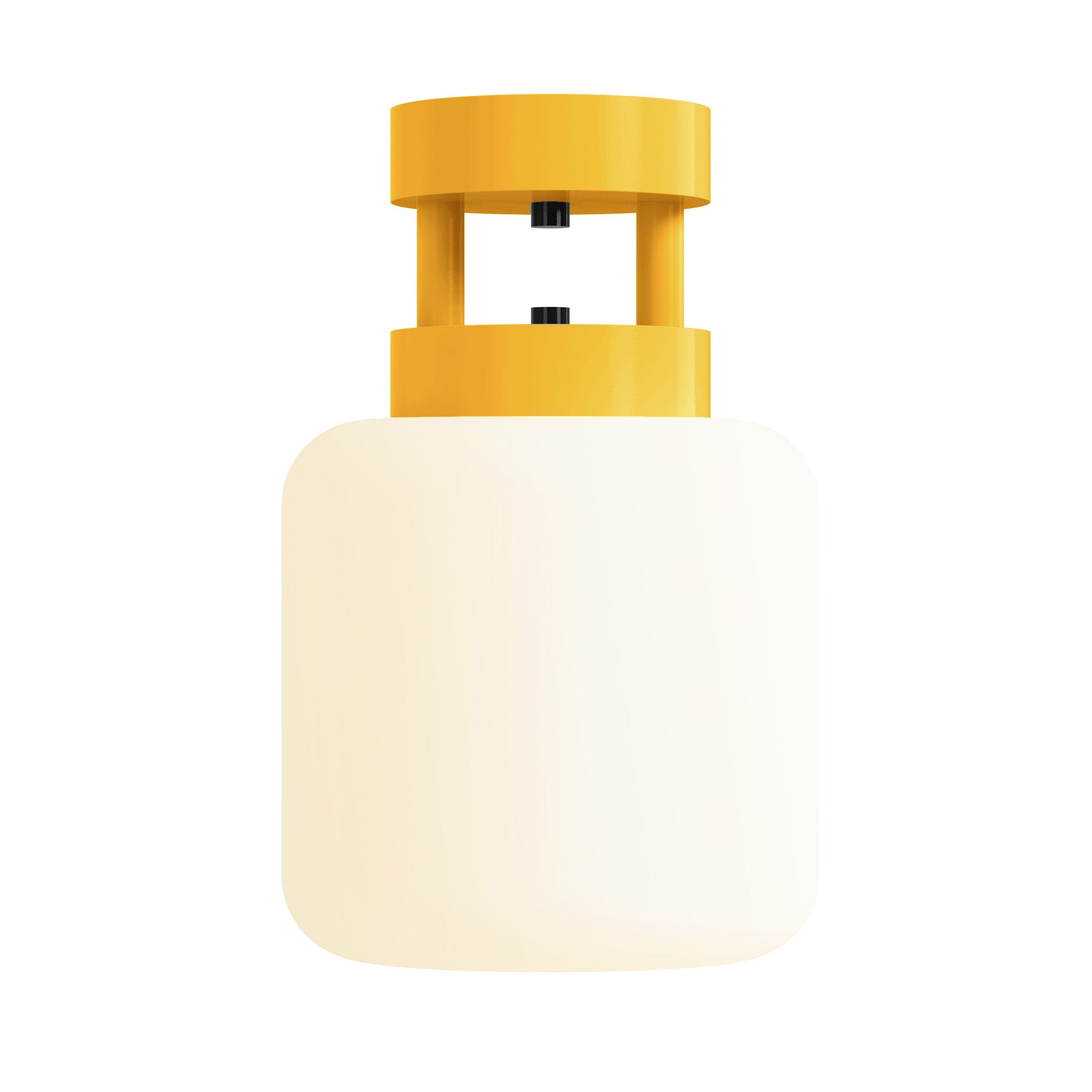 black ochre maxo color flush mount 8" dutton brown lighting