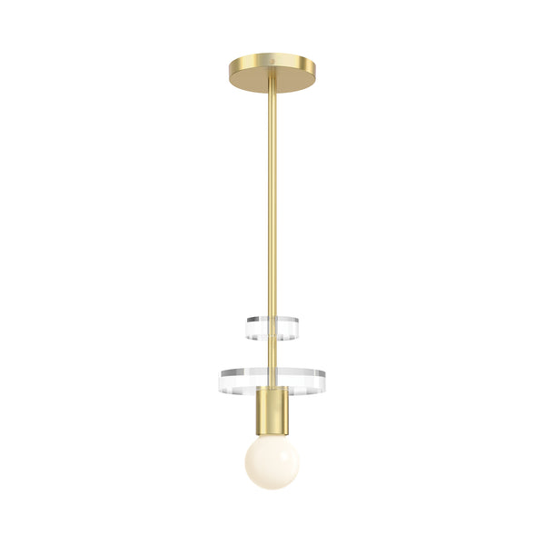 brass bling pendant dutton brown lighting