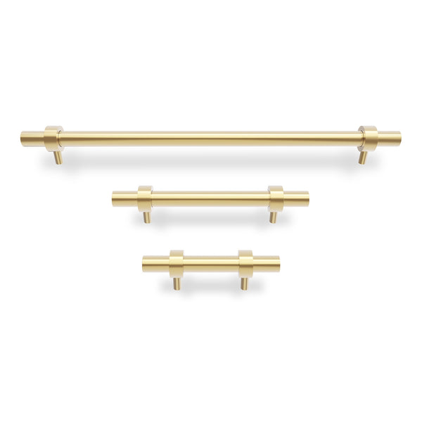 Brass Caliber pull Dutton Brown hardware