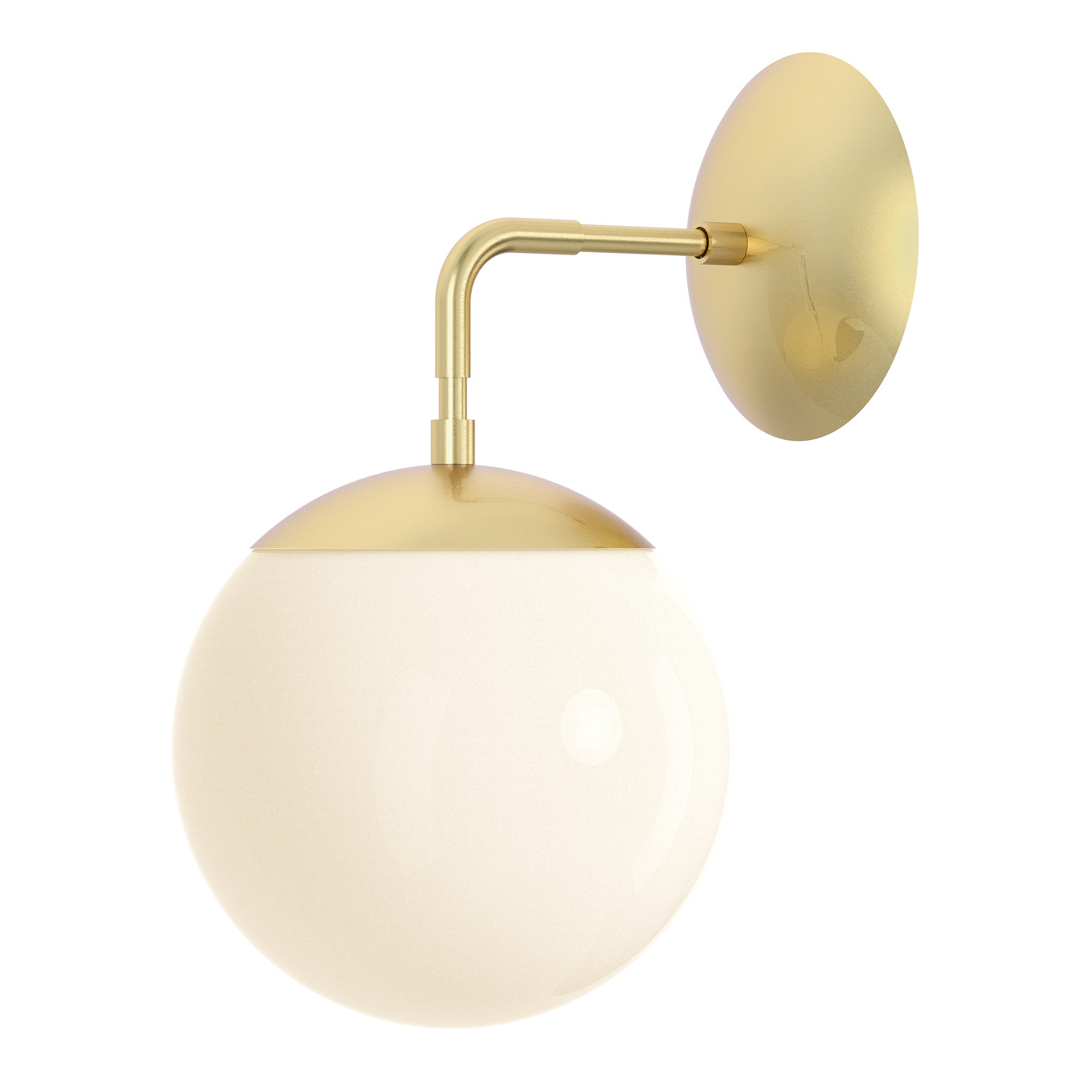 Brass Cap sconce 8" Dutton Brown lighting
