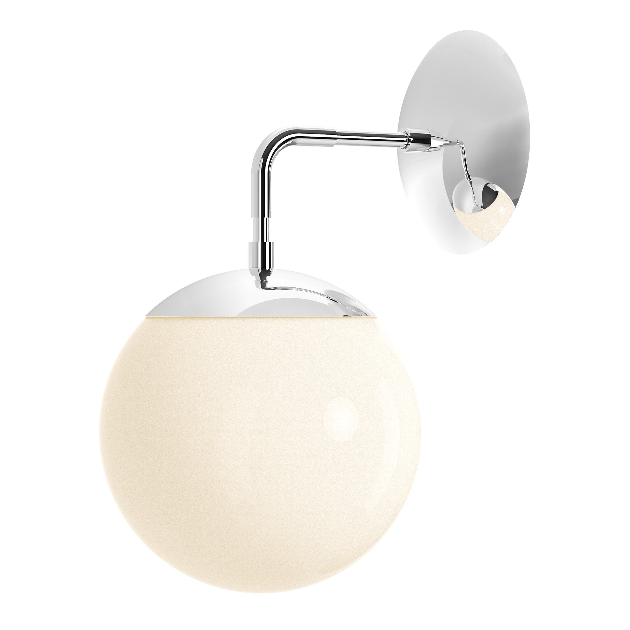 Nickel Cap sconce 8" Dutton Brown lighting