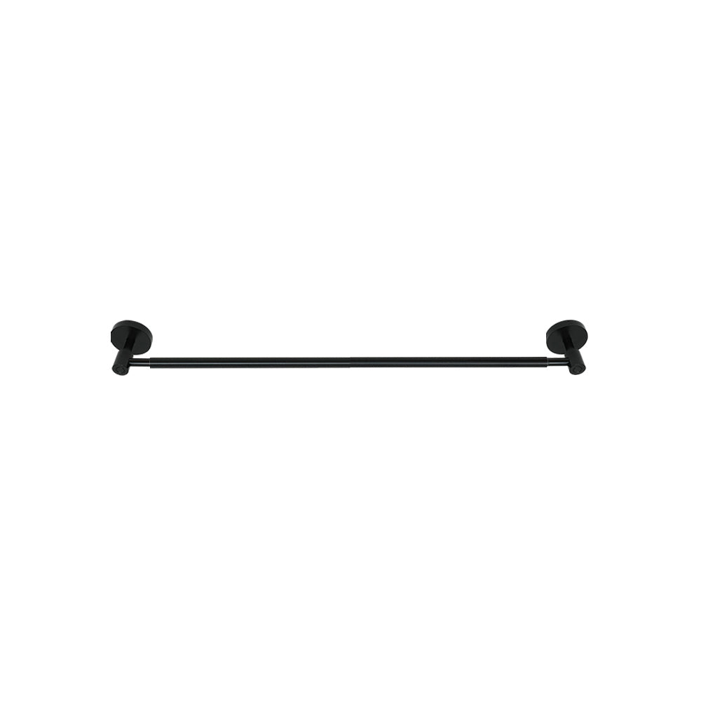 Black Head towel bar 18" Dutton Brown hardware