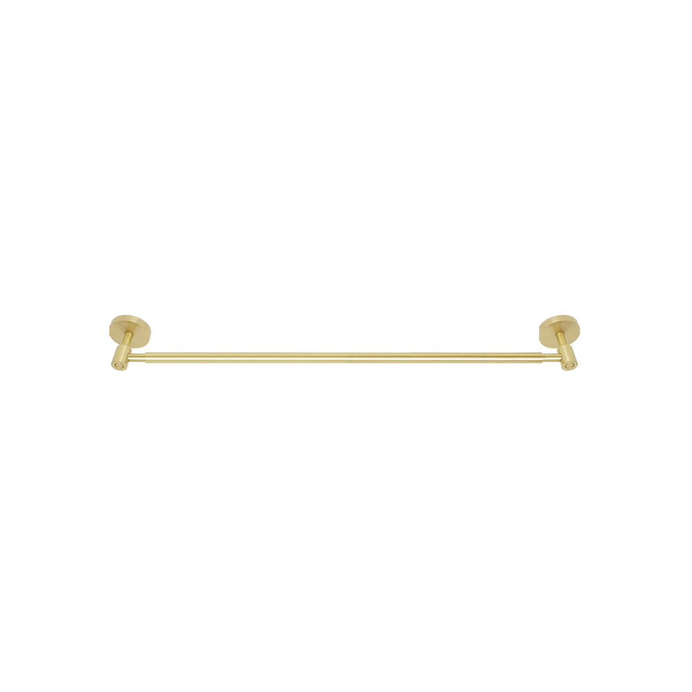 Brass Head towel bar 18" Dutton Brown hardware