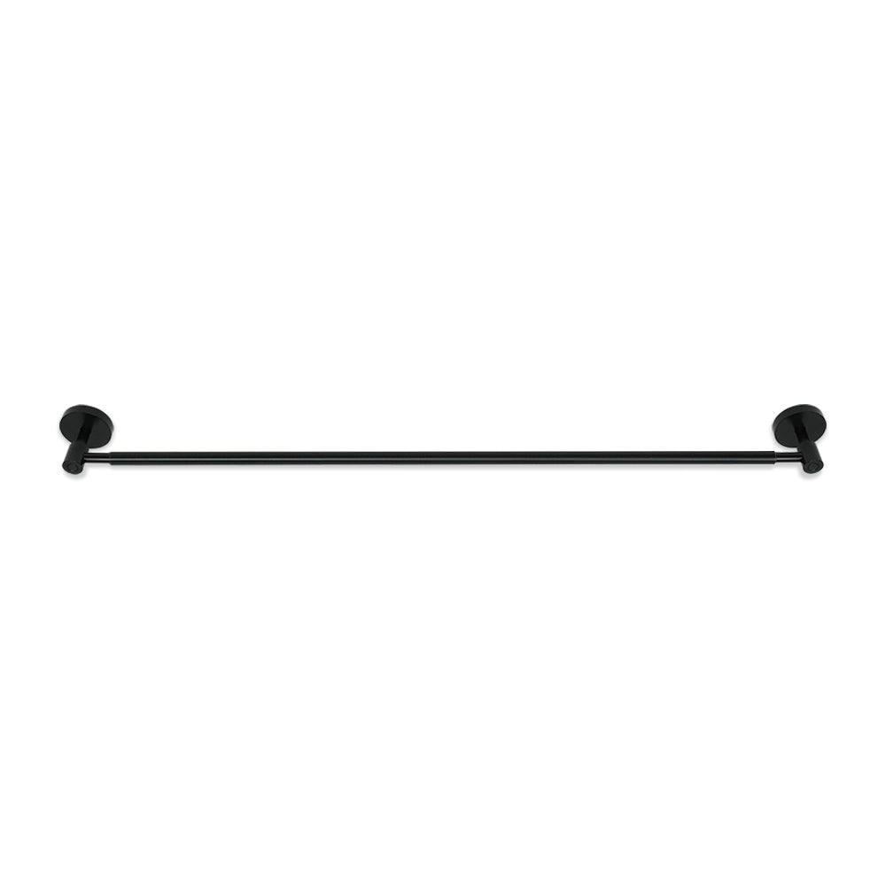 Black Head towel bar 24" Dutton Brown hardware