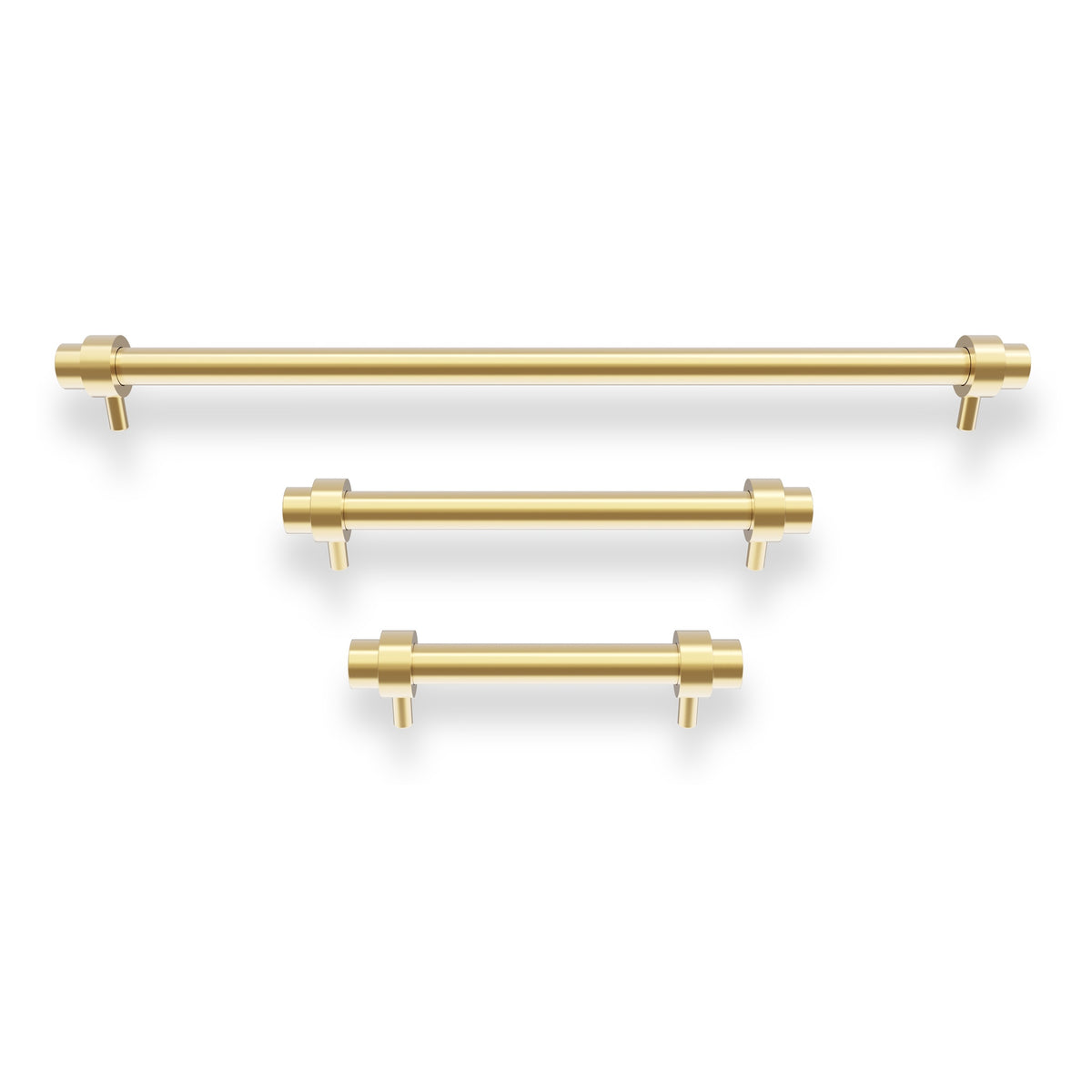 Brass Persona pull Dutton Brown hardware