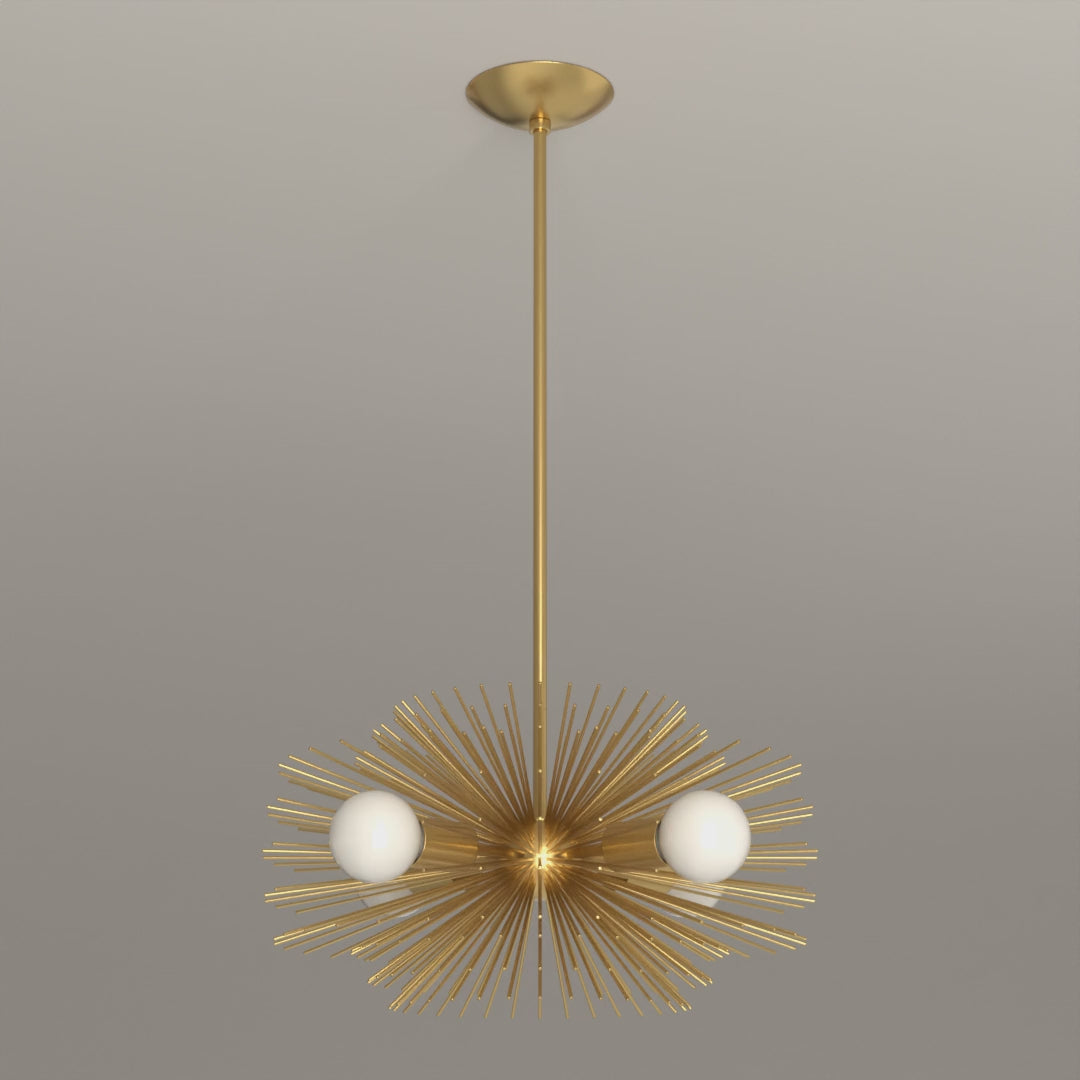 Urchin Chandelier 20 in, 8-second product video. Dutton Brown lighting