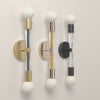 Phoenix Sconce in Lagoon with Brass, Ochre with Nickel and White with Black hardware, 8-second product video. Dutton Brown lighting