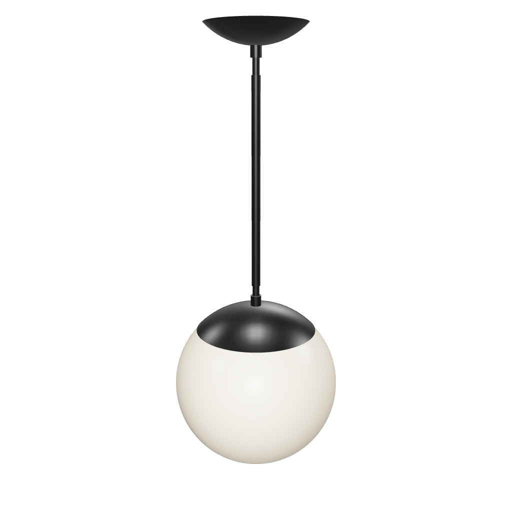 3D Viewer Dutton Brown Cap Pendant 10 Black