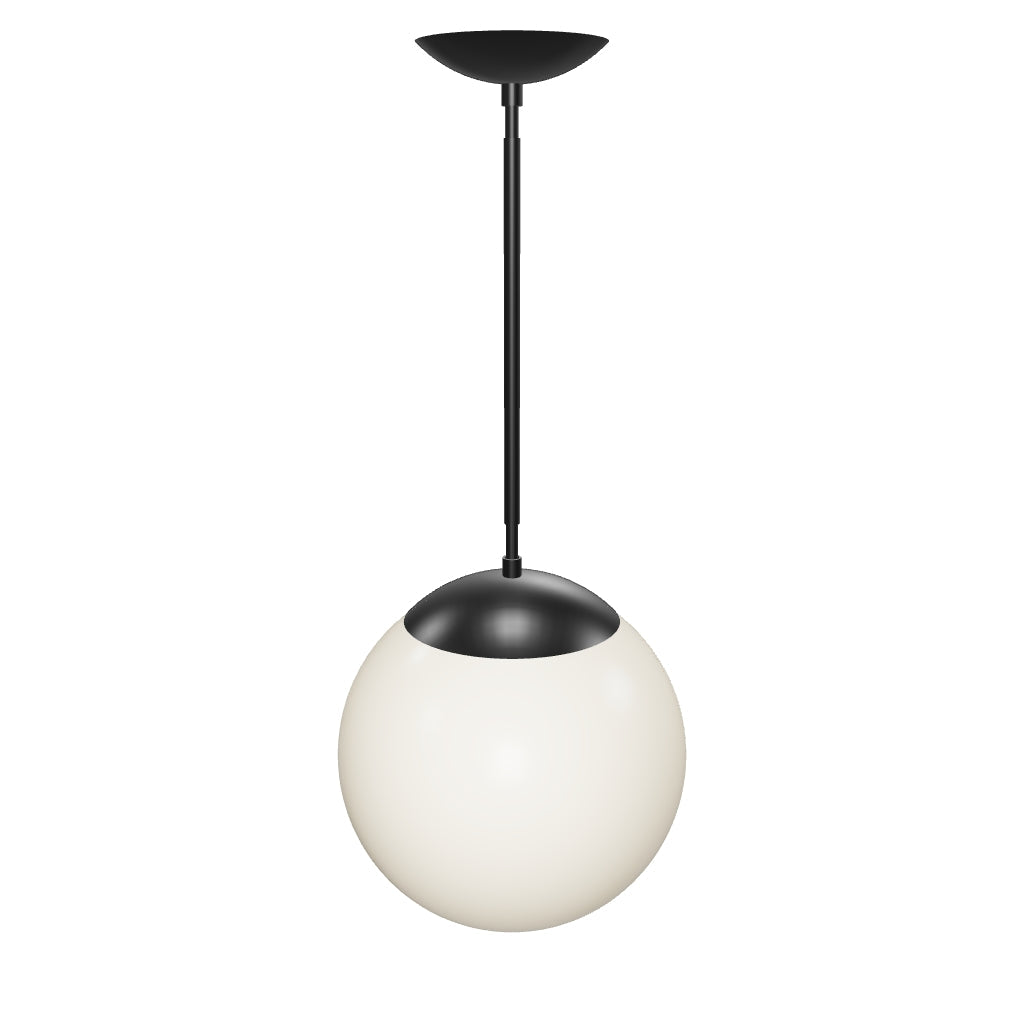 3D Viewer Dutton Brown Cap Pendant 12 Black
