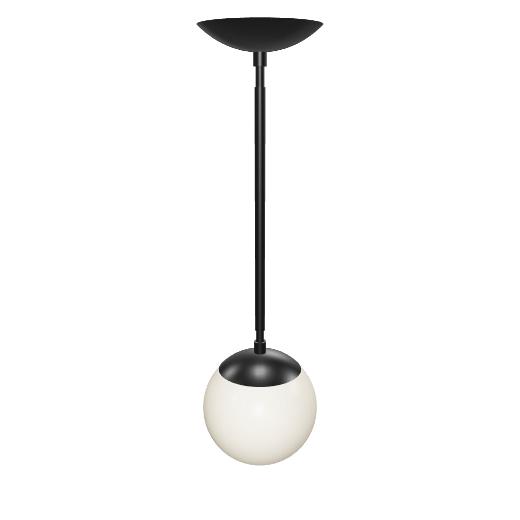 3D Viewer Dutton Brown Cap Pendant 6 Black