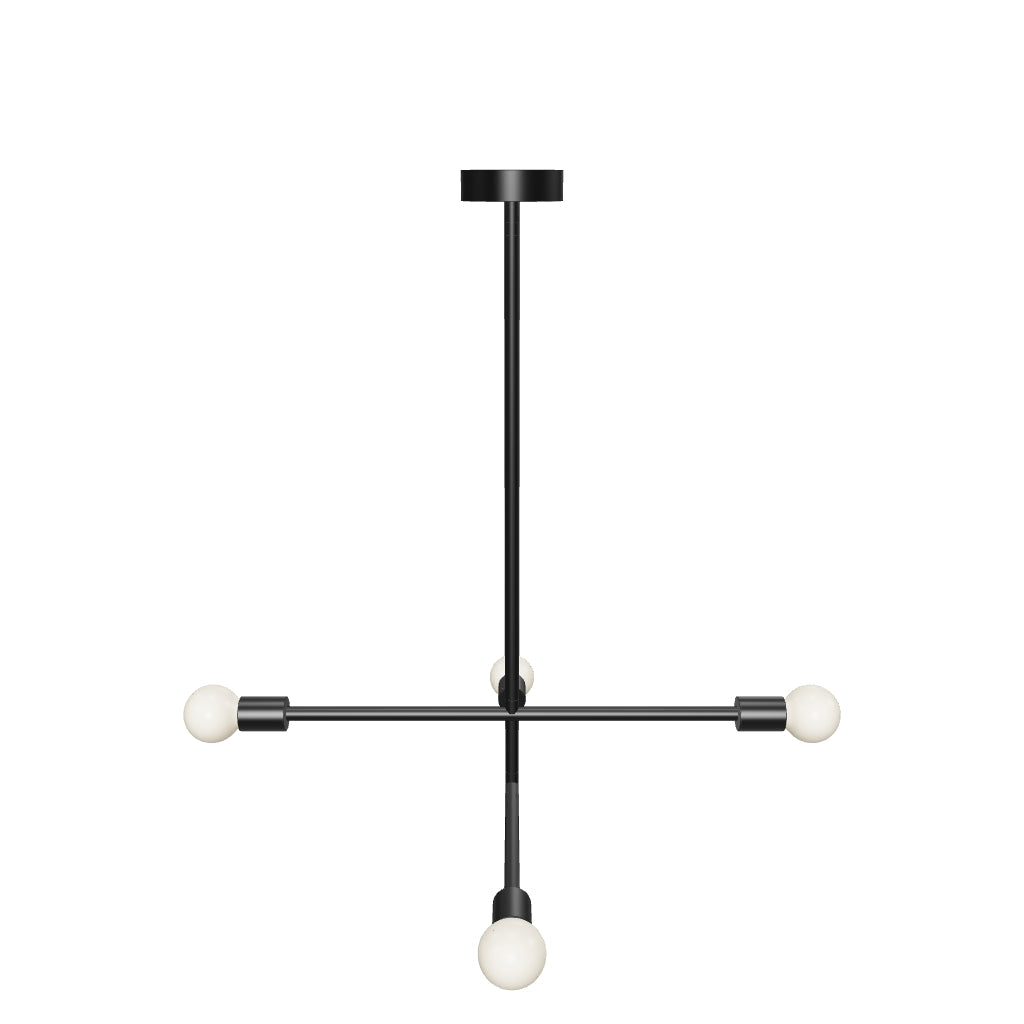 3D Viewer Dutton Brown Captain Chandelier 29 Brass Black