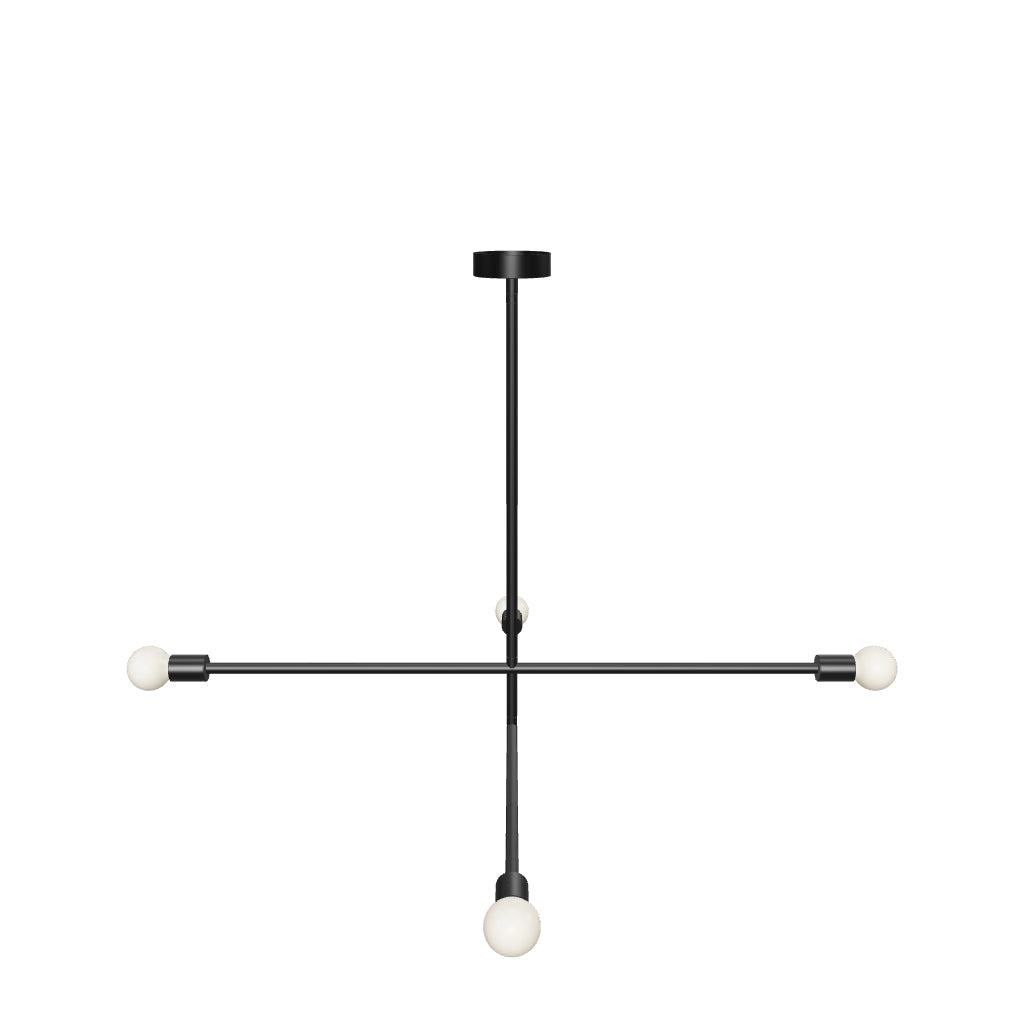 3D Viewer Dutton Brown Captain Chandelier 47 Brass Black