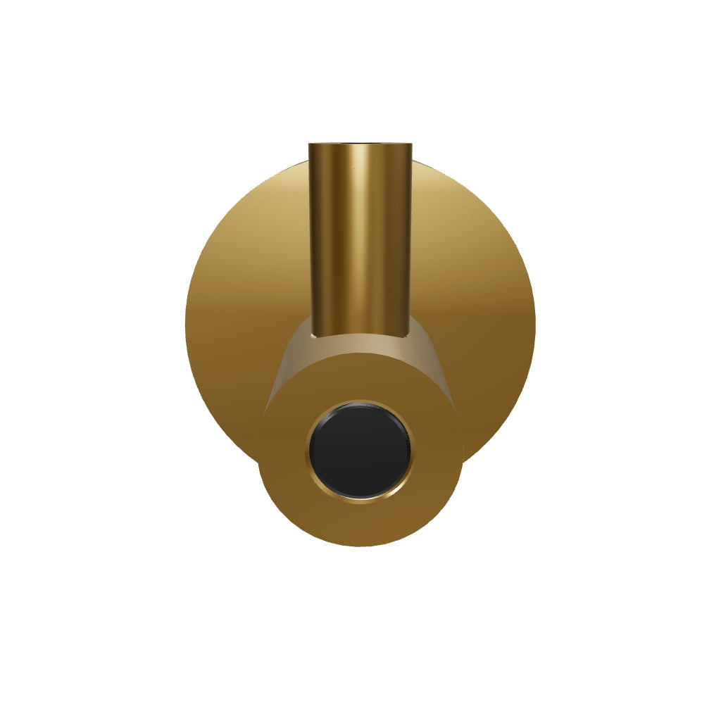 3D Viewer Dutton Brown Head Hook Brass Black