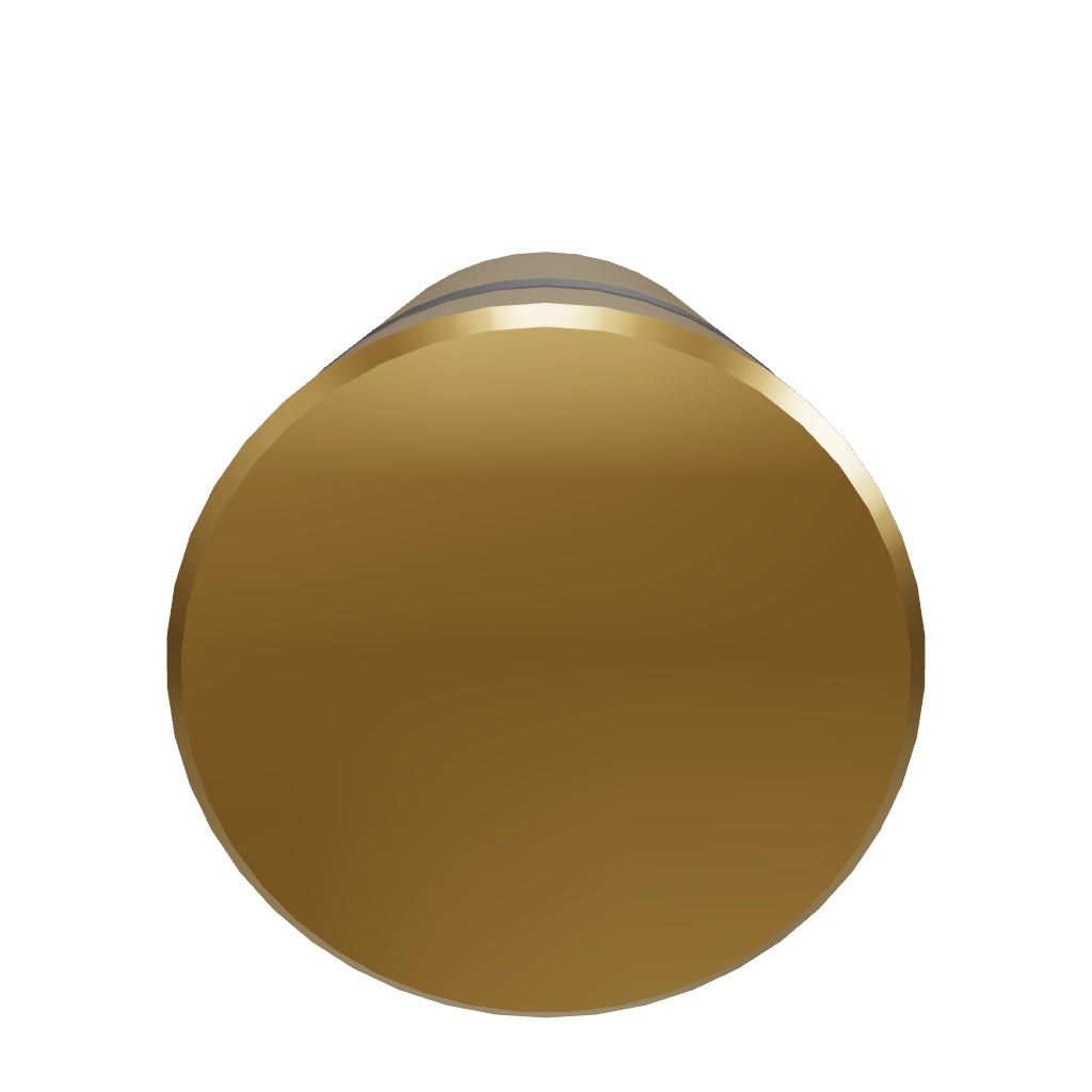 3D Viewer Dutton Brown Highness Knob Brass Black