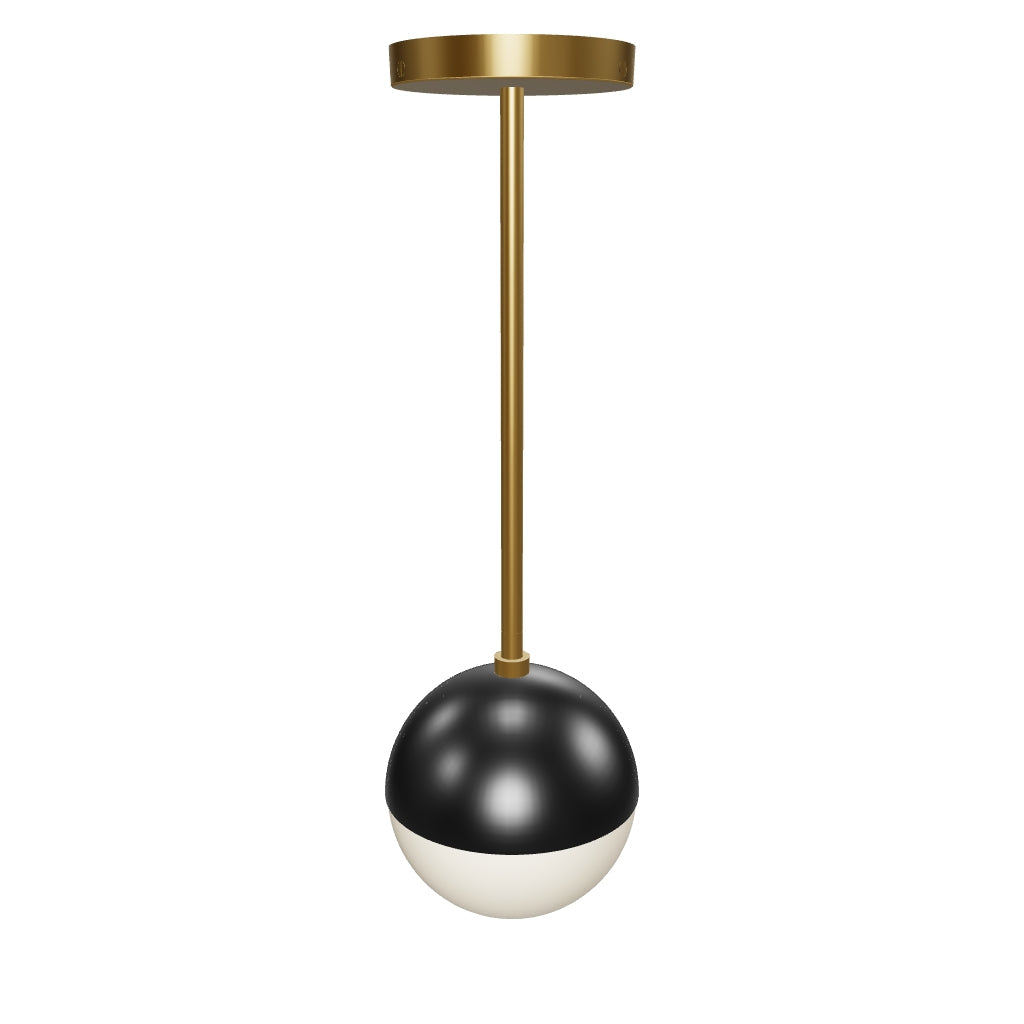 3D Viewer Dutton Brown Lure Pendant 6 Brass Black