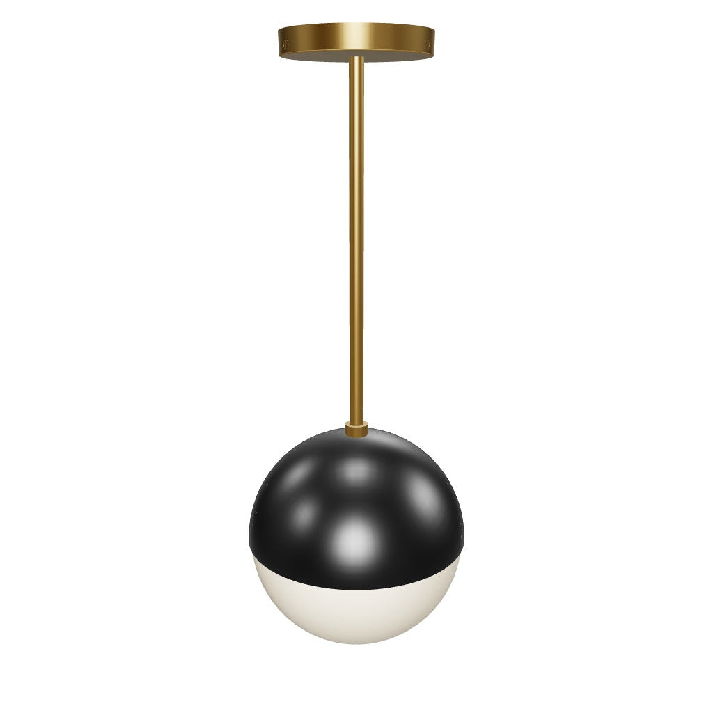 3D Viewer Dutton Brown Lure Pendant 8 Brass Black