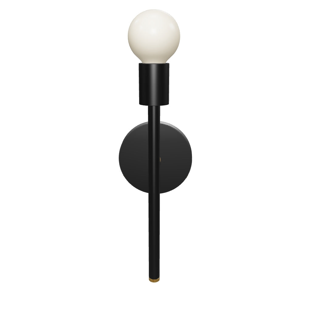 3D Viewer Dutton Brown Major Sconce 15 Brass Black