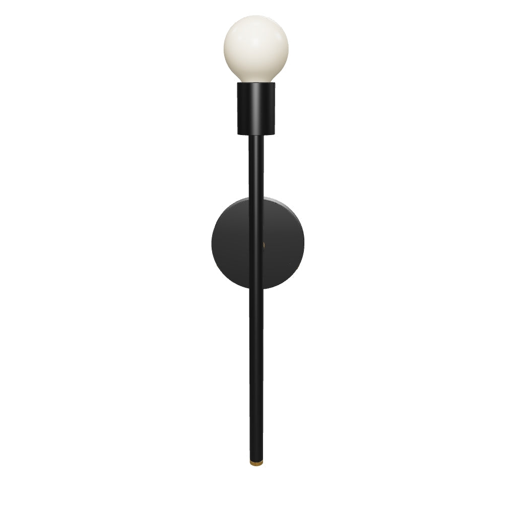 3D Viewer Dutton Brown Major Sconce 21 Brass Black