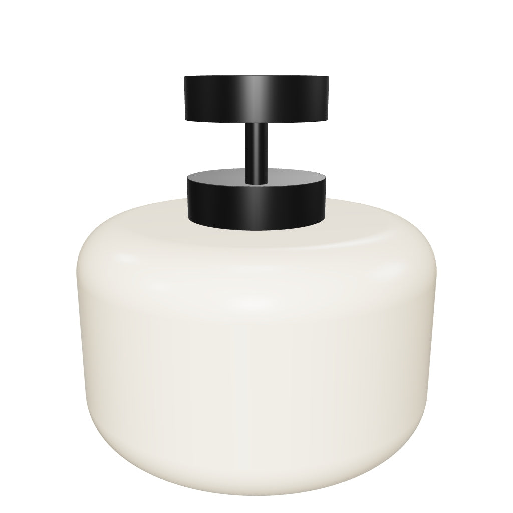 3D Viewer Dutton Brown Maxo Flush Mount 13 Brass Black